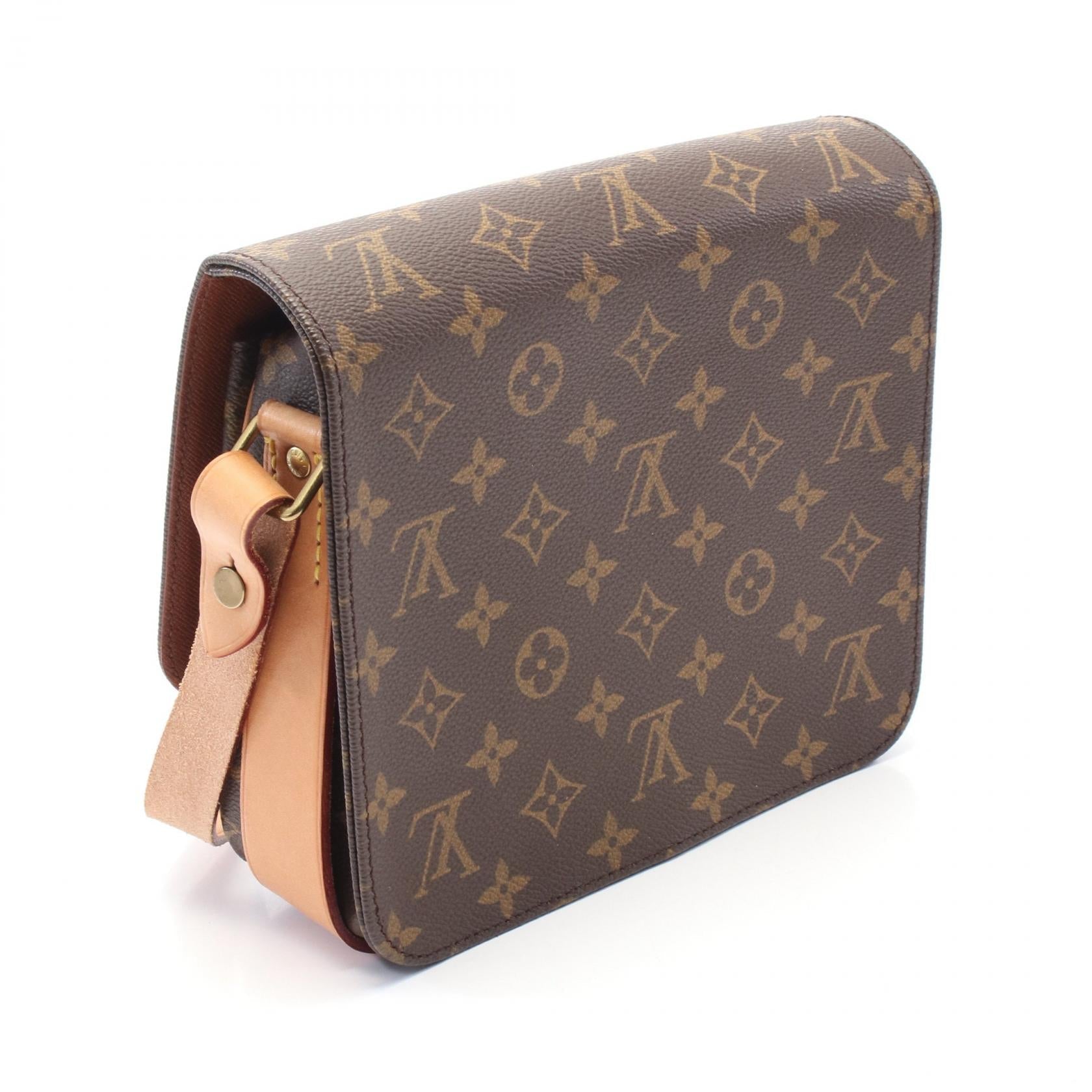 Louis Vuitton Cartouchiere MM Monogram Shoulder Bag