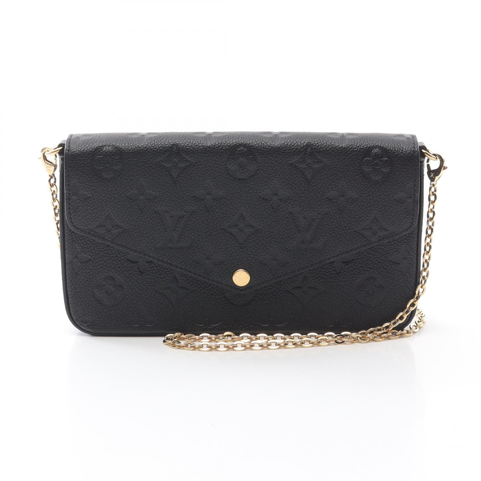 Louis Vuitton Pochette Felicie Monogram Empreinte Shoulder Bag