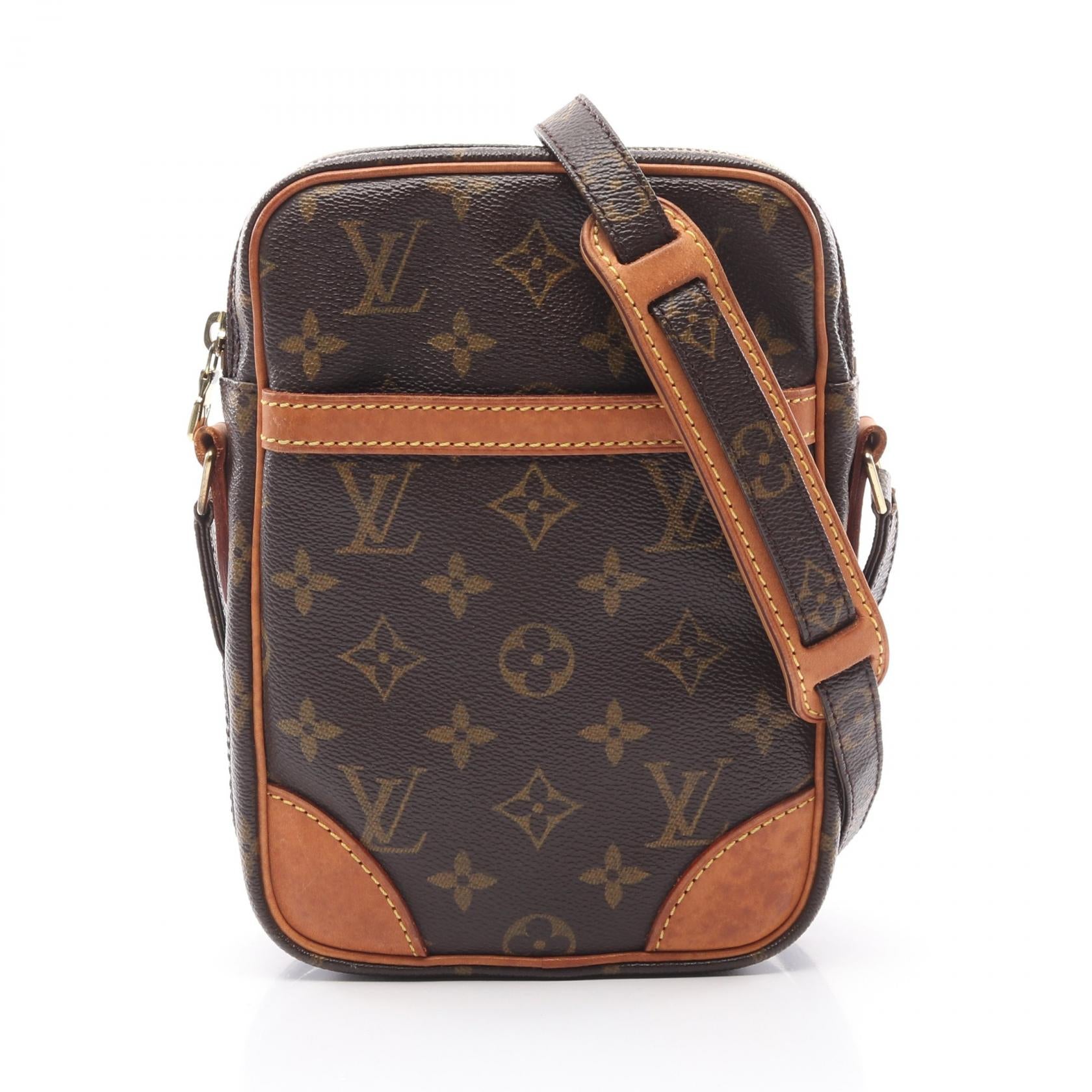 Louis Vuitton Danube Monogram Coated Canvas Shoulder Bag