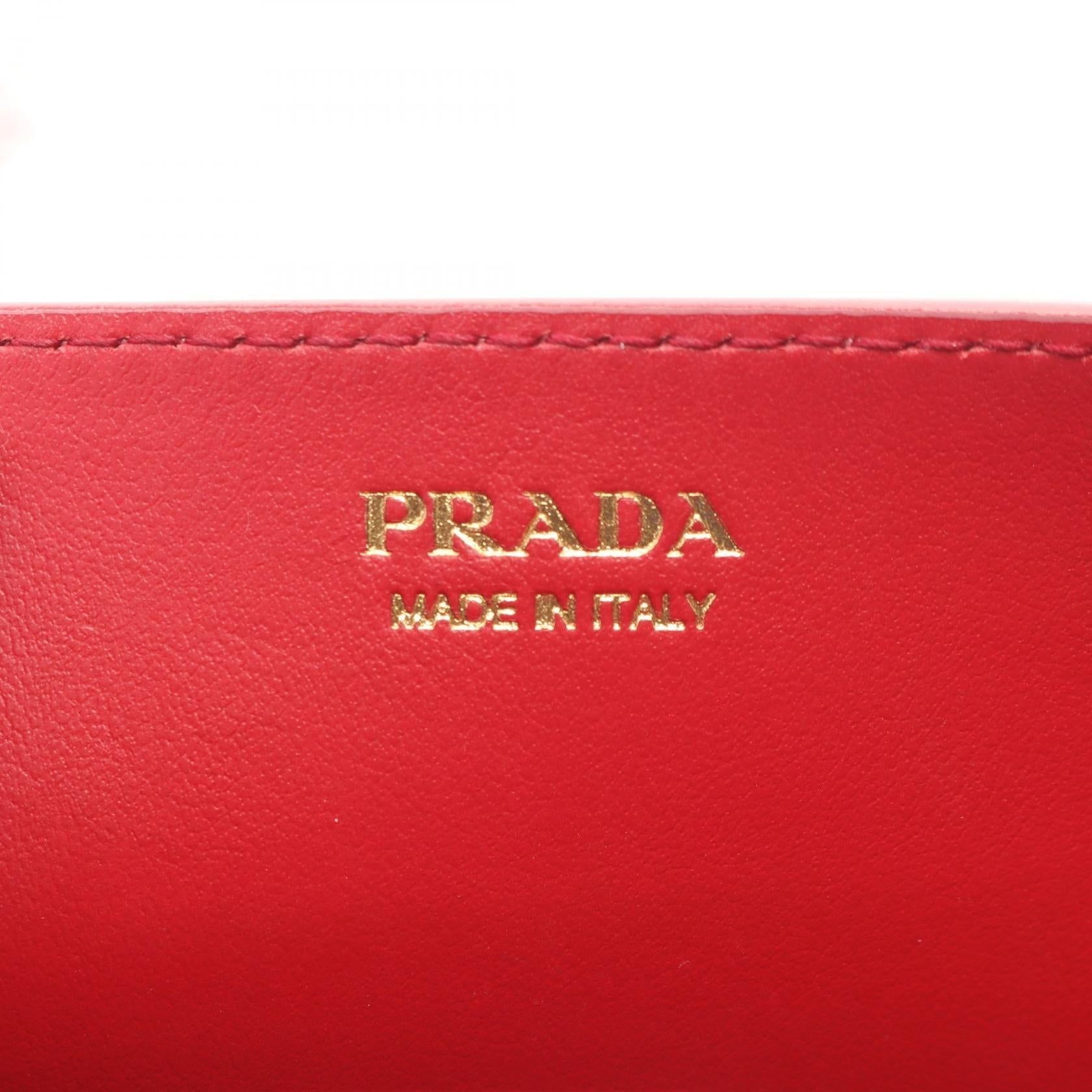 Prada CITY+ SAFFIANO L Leather Shoulder Bag