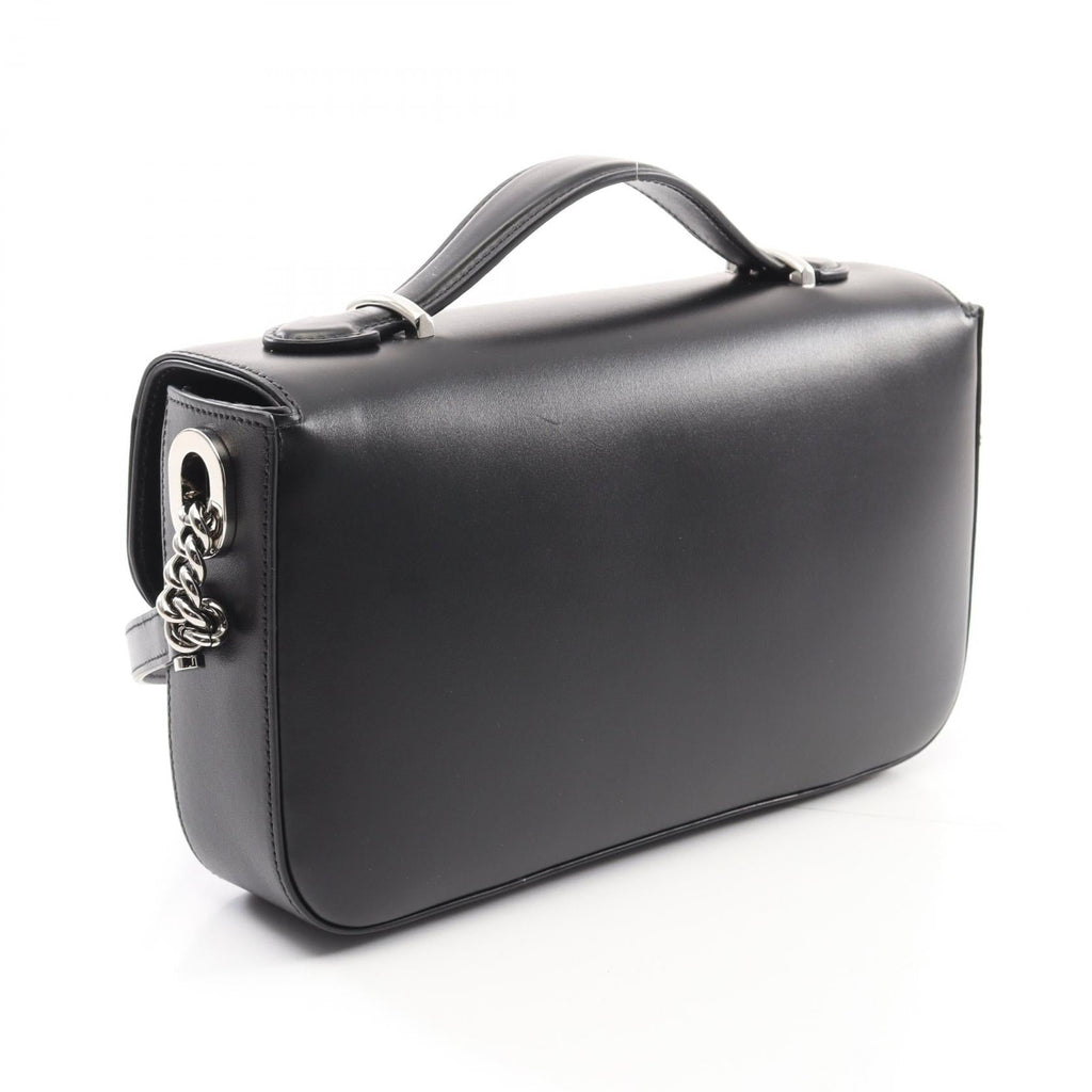 Gucci Double G Leather Shoulder Bag