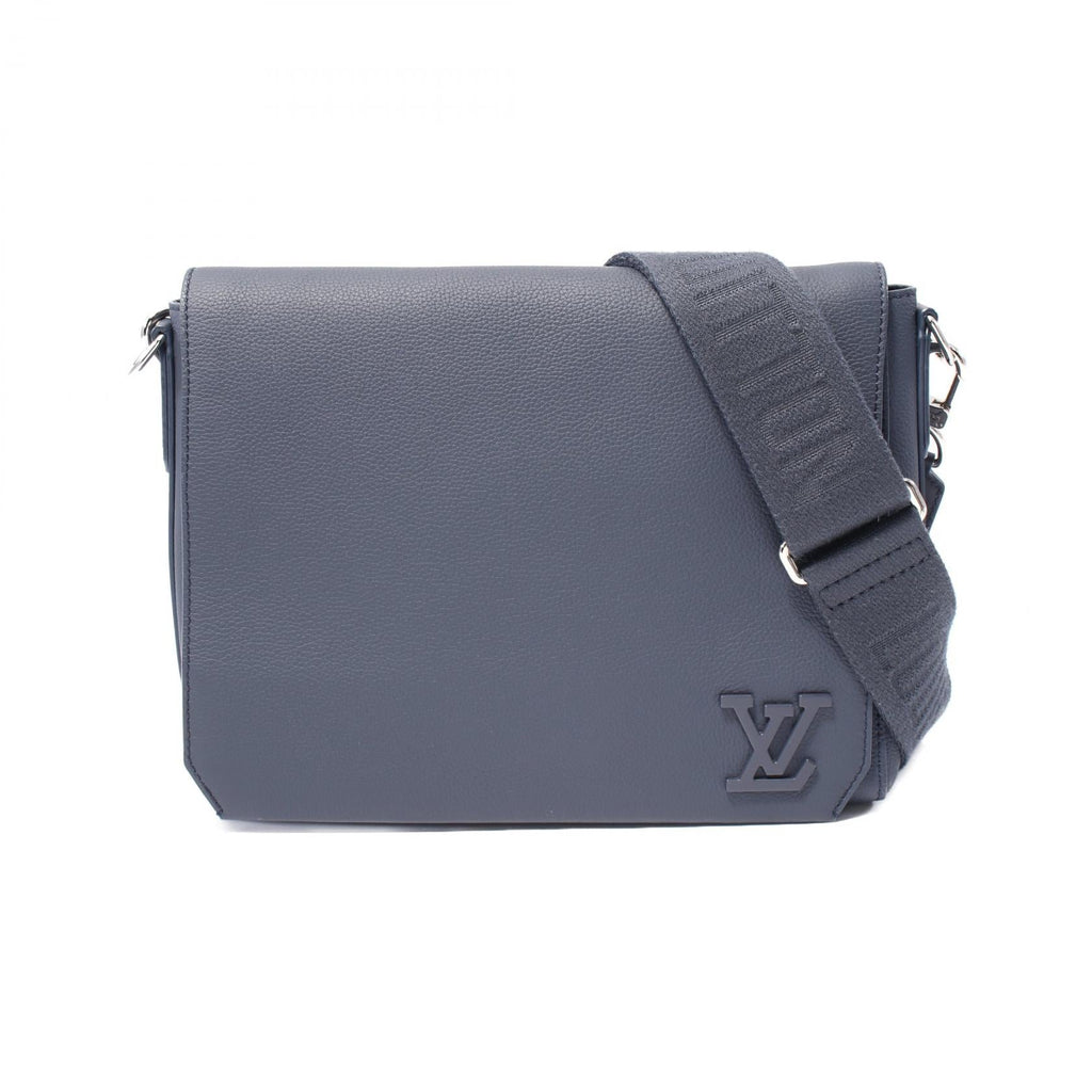Louis Vuitton Takeoff Aerogram Leather Shoulder Bag