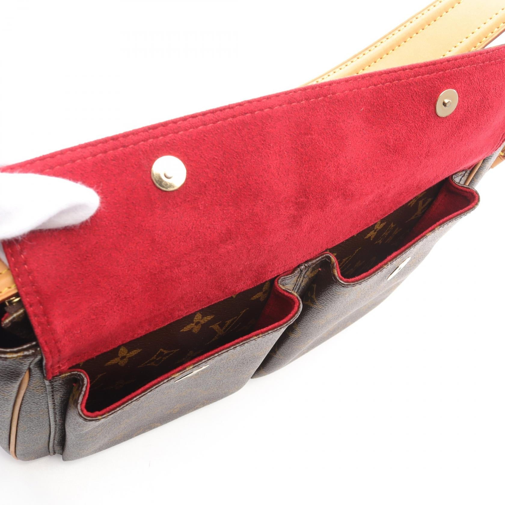 Louis Vuitton Vivasite GM Monogram Coated Canvas Shoulder Bag