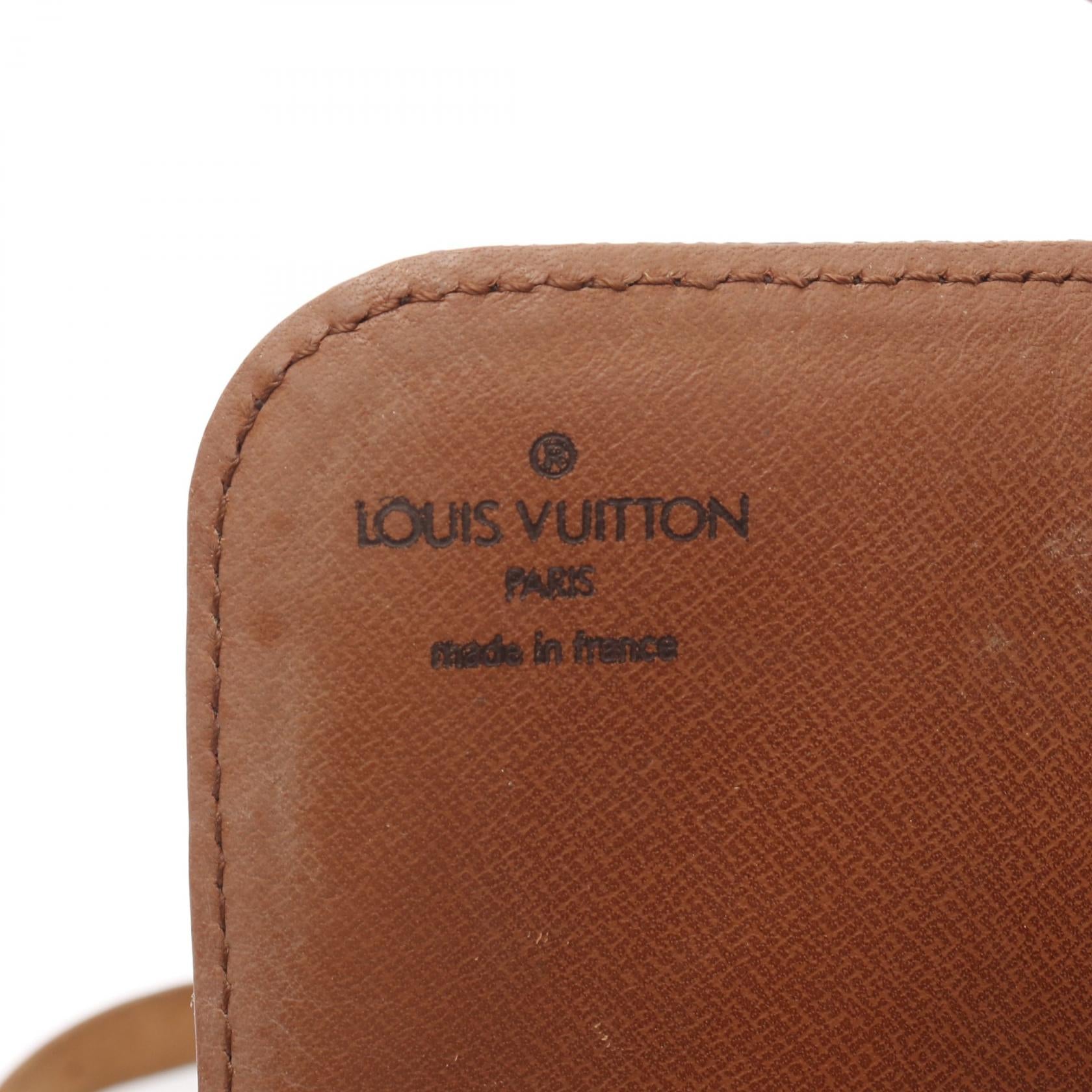 Louis Vuitton Cartouchiere MM Monogram Shoulder Bag