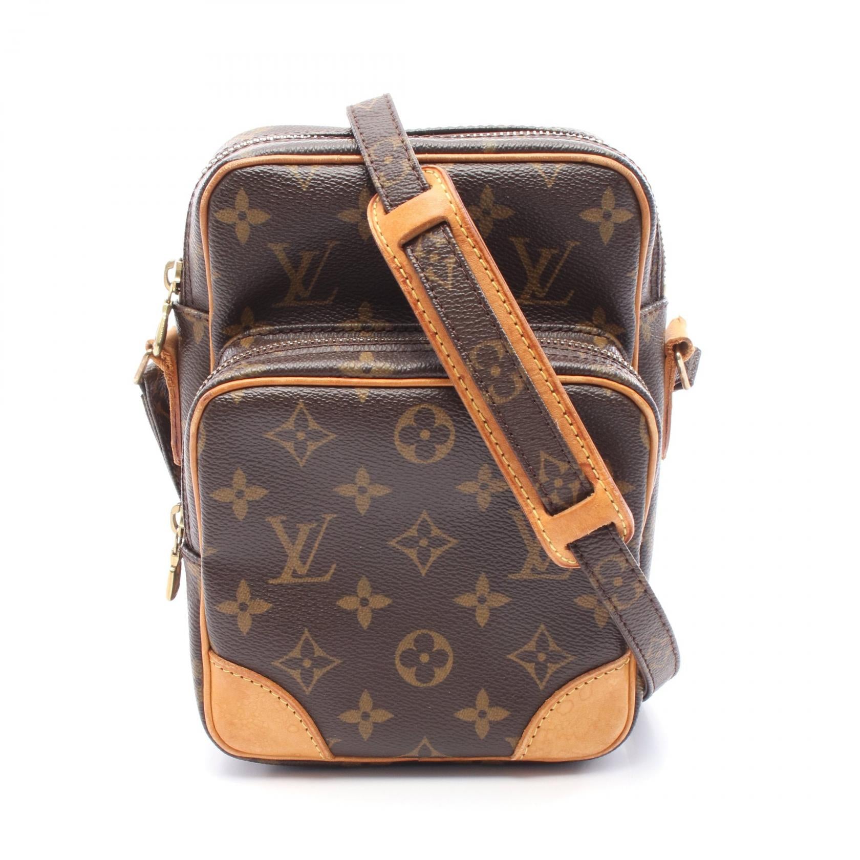 Louis Vuitton Amazon Monogram Coated Canvas Shoulder Bag
