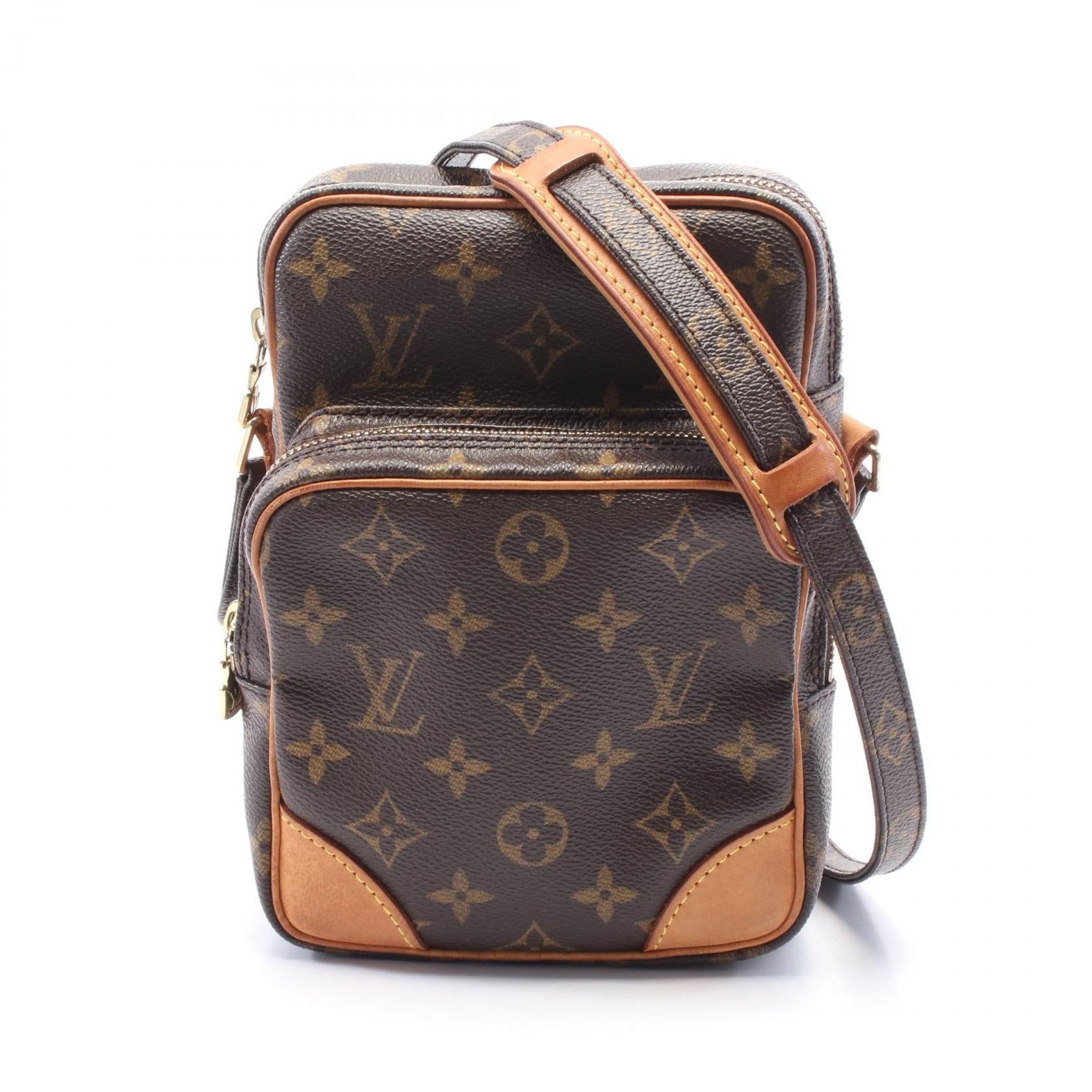Louis Vuitton Amazon Monogram Coated Canvas Shoulder Bag
