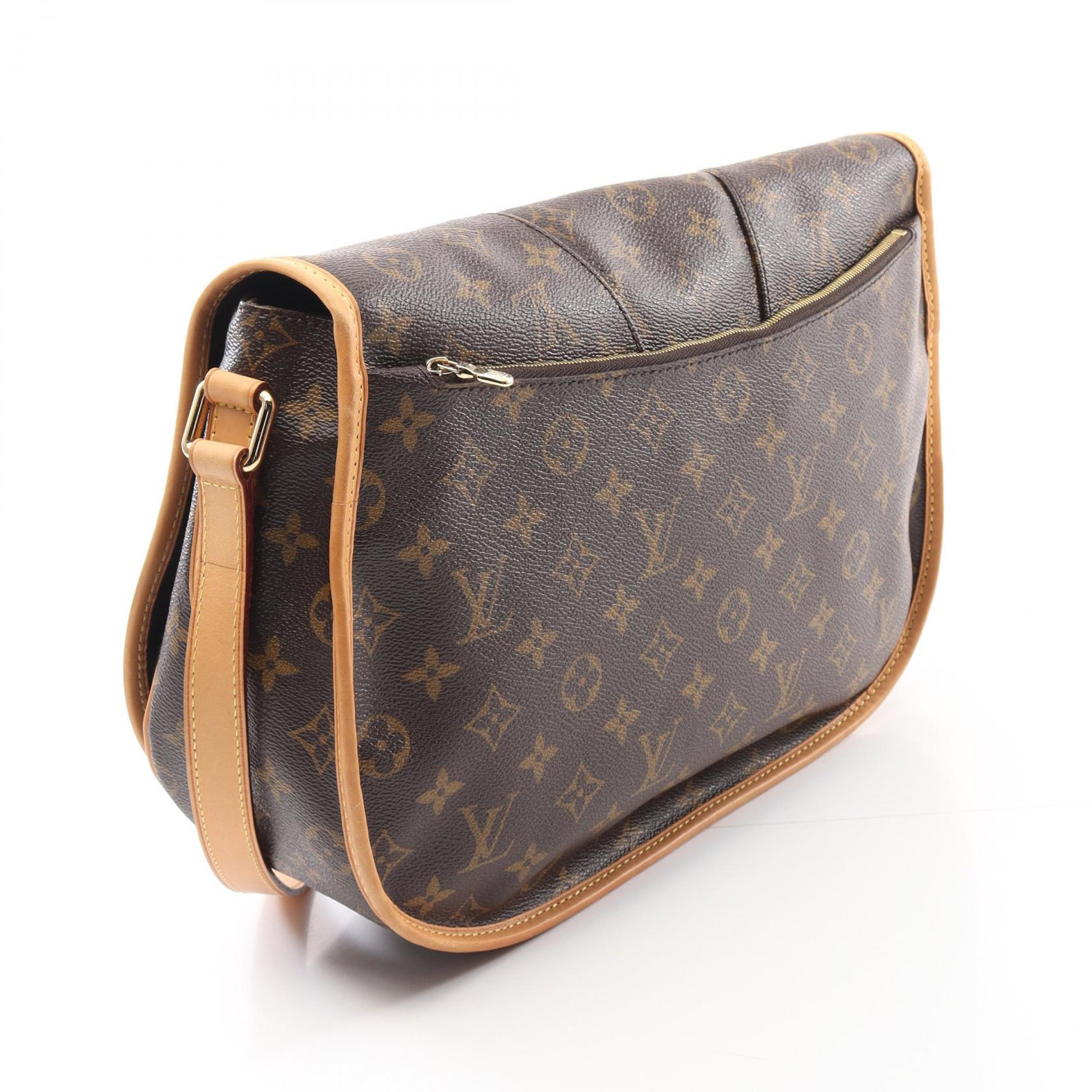 Louis Vuitton Menilmontant Monogram Coated Canvas Shoulder Bag
