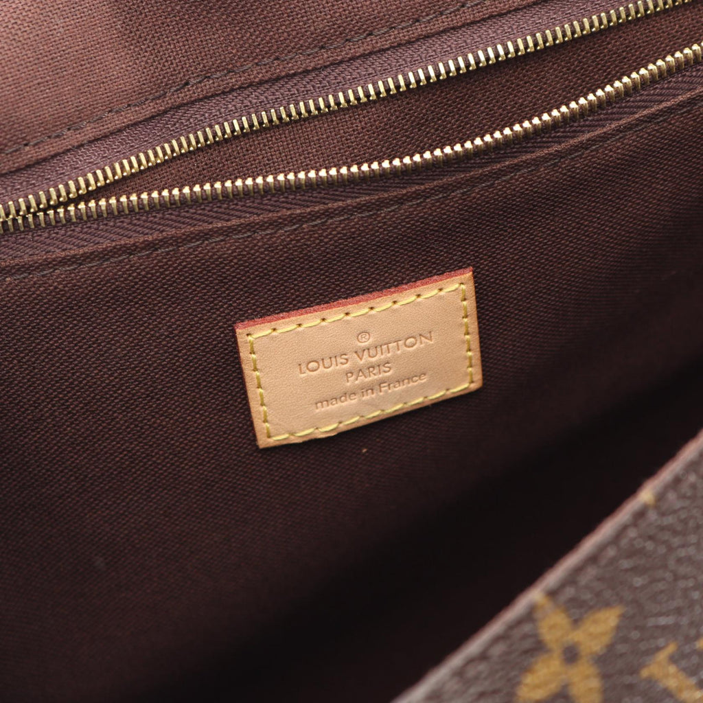 Louis Vuitton Menilmontant Monogram Coated Canvas Shoulder Bag