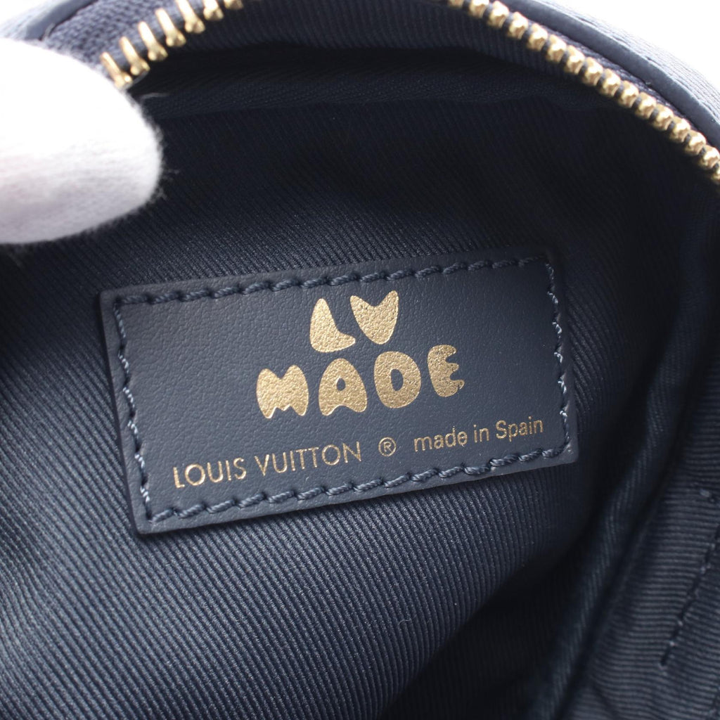 Louis Vuitton Double Phone Pouch Monogram Denim Shoulder Bag