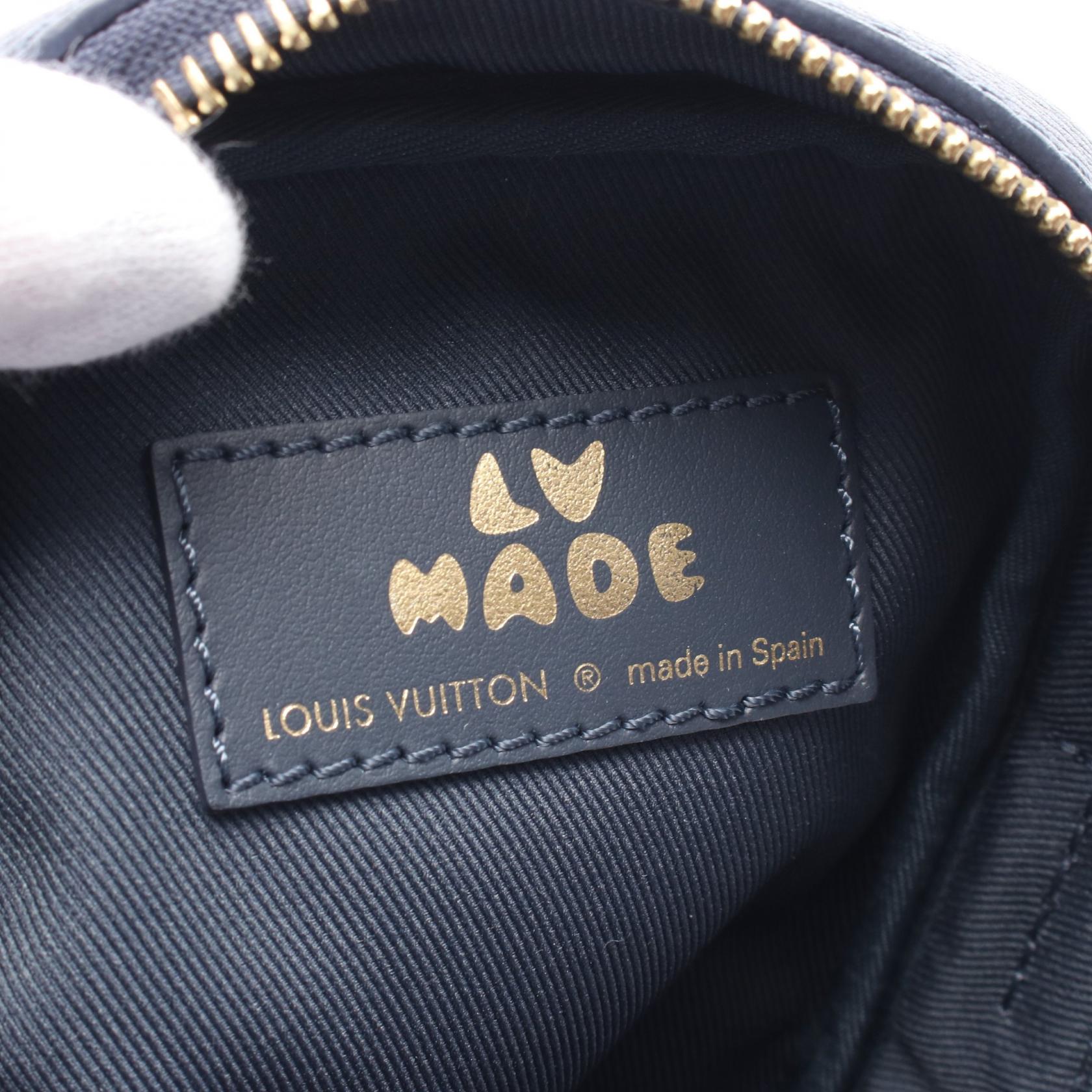 Louis Vuitton Double Phone Pouch Monogram Denim Shoulder Bag