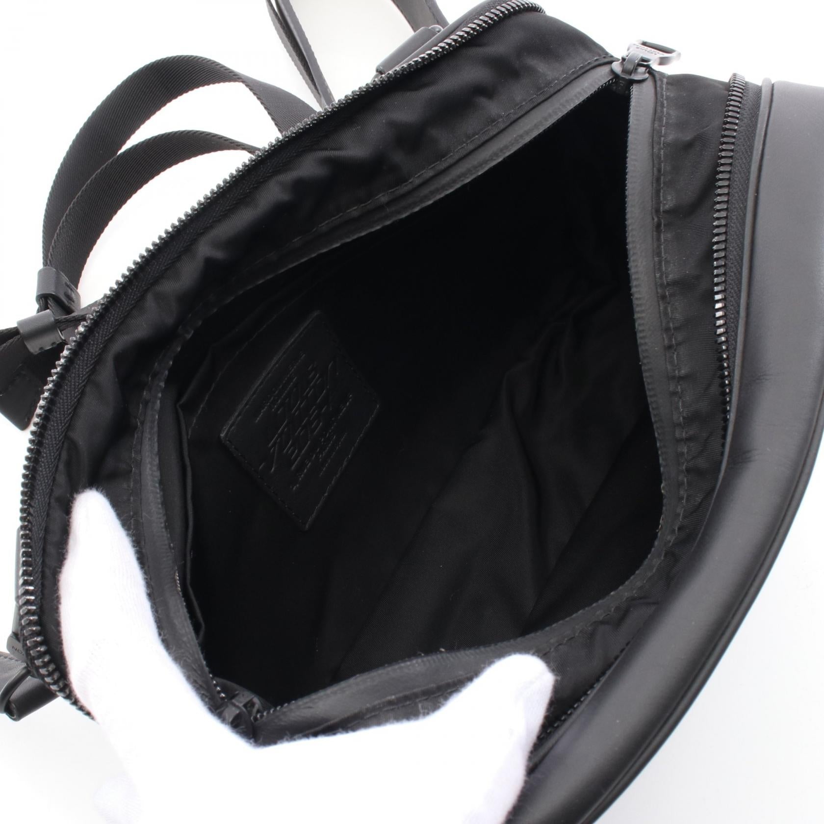 Louis Vuitton Expandable Leather Nylon Shoulder Bag