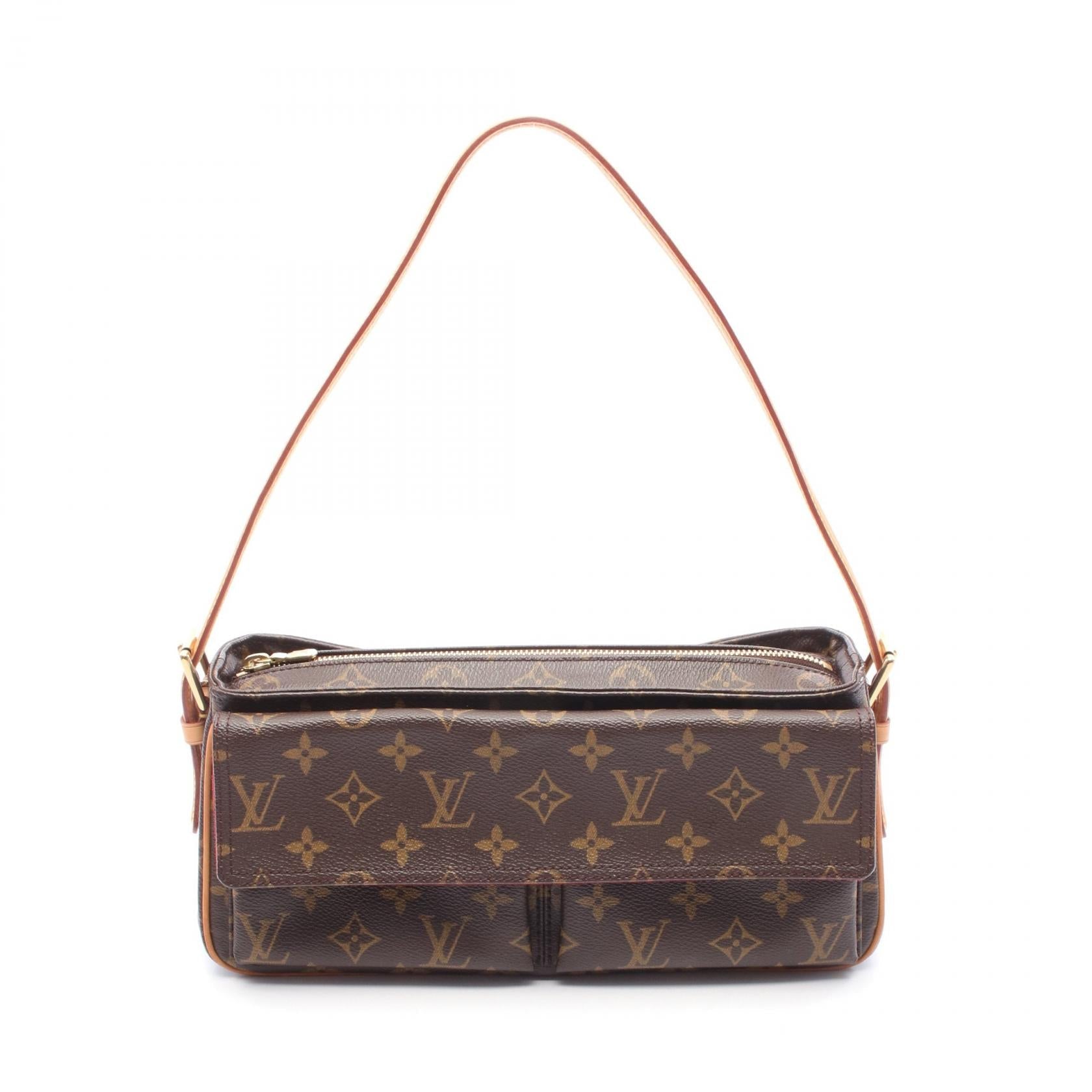 Louis Vuitton Vivacite MM Monogram Shoulder Bag