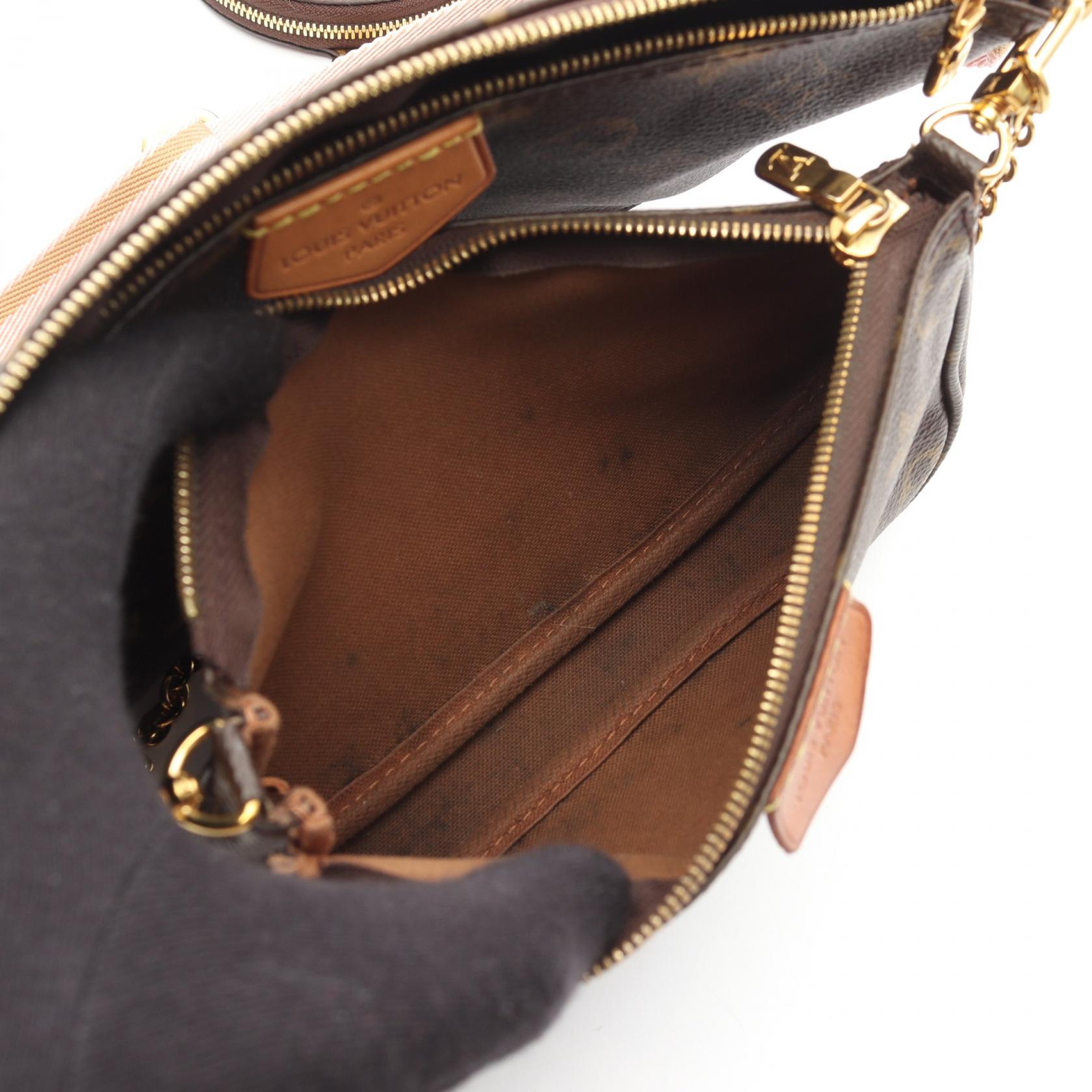Louis Vuitton Multi Pochette Accessoires Monogram Coated Canvas Shoulder Bag