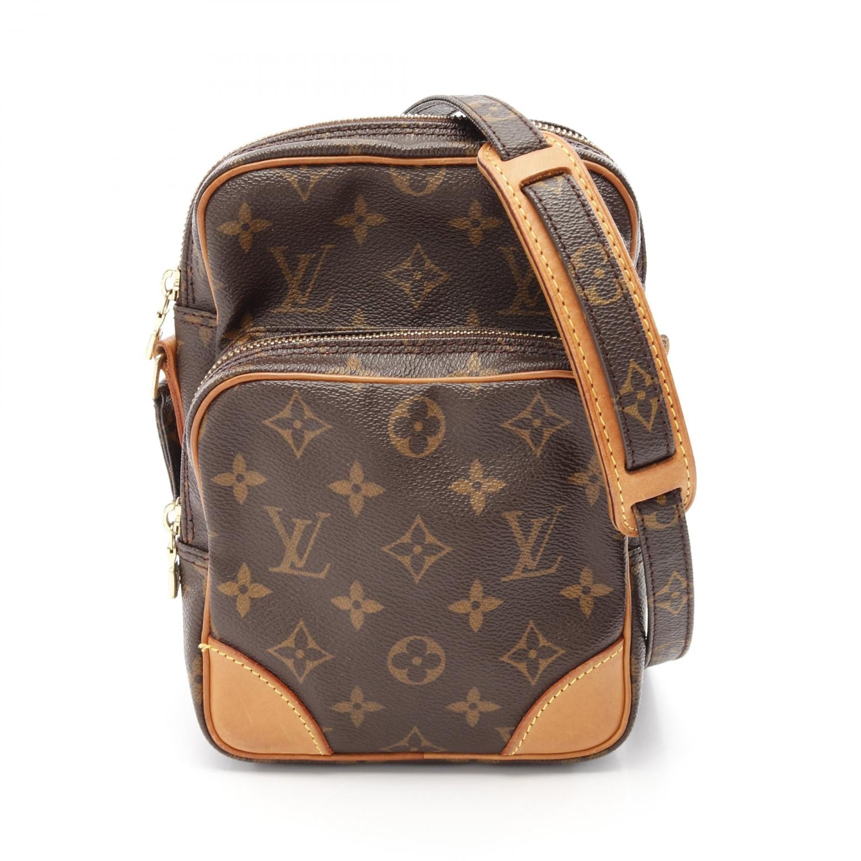 Louis Vuitton Amazon Monogram Coated Canvas Shoulder Bag