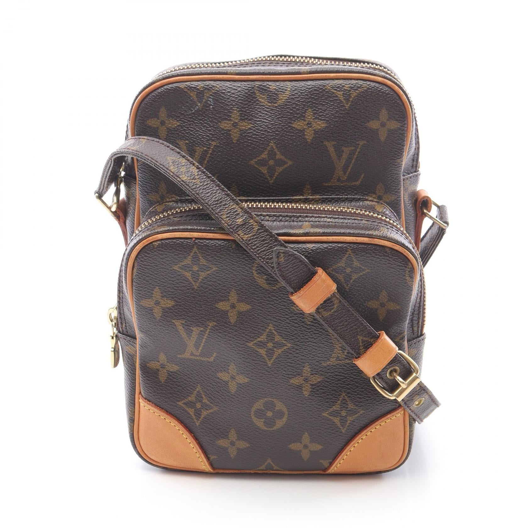 Louis Vuitton Amazon Monogram Coated Canvas Shoulder Bag