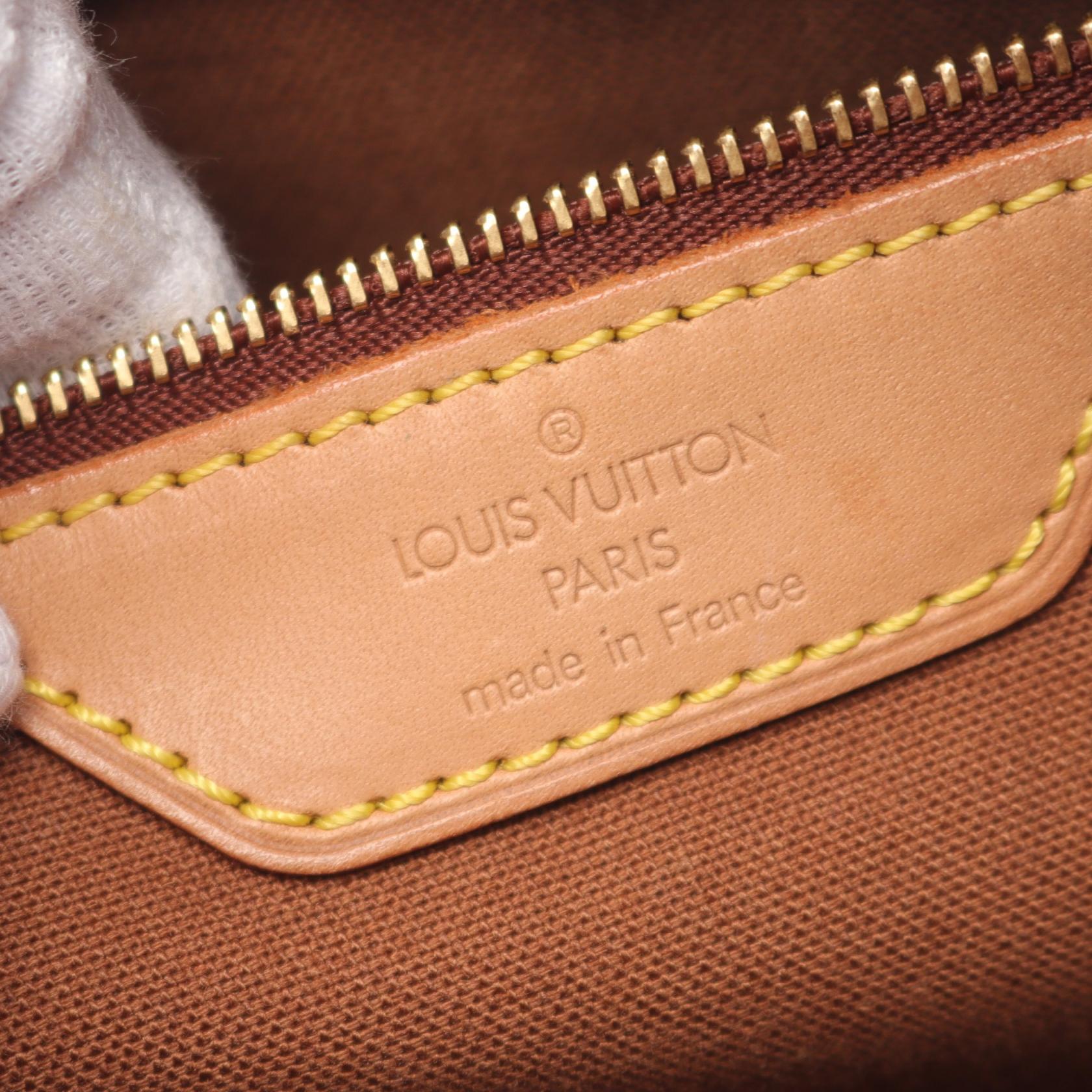 Louis Vuitton Cabas Mezzo Monogram Coated Canvas Tote Bag