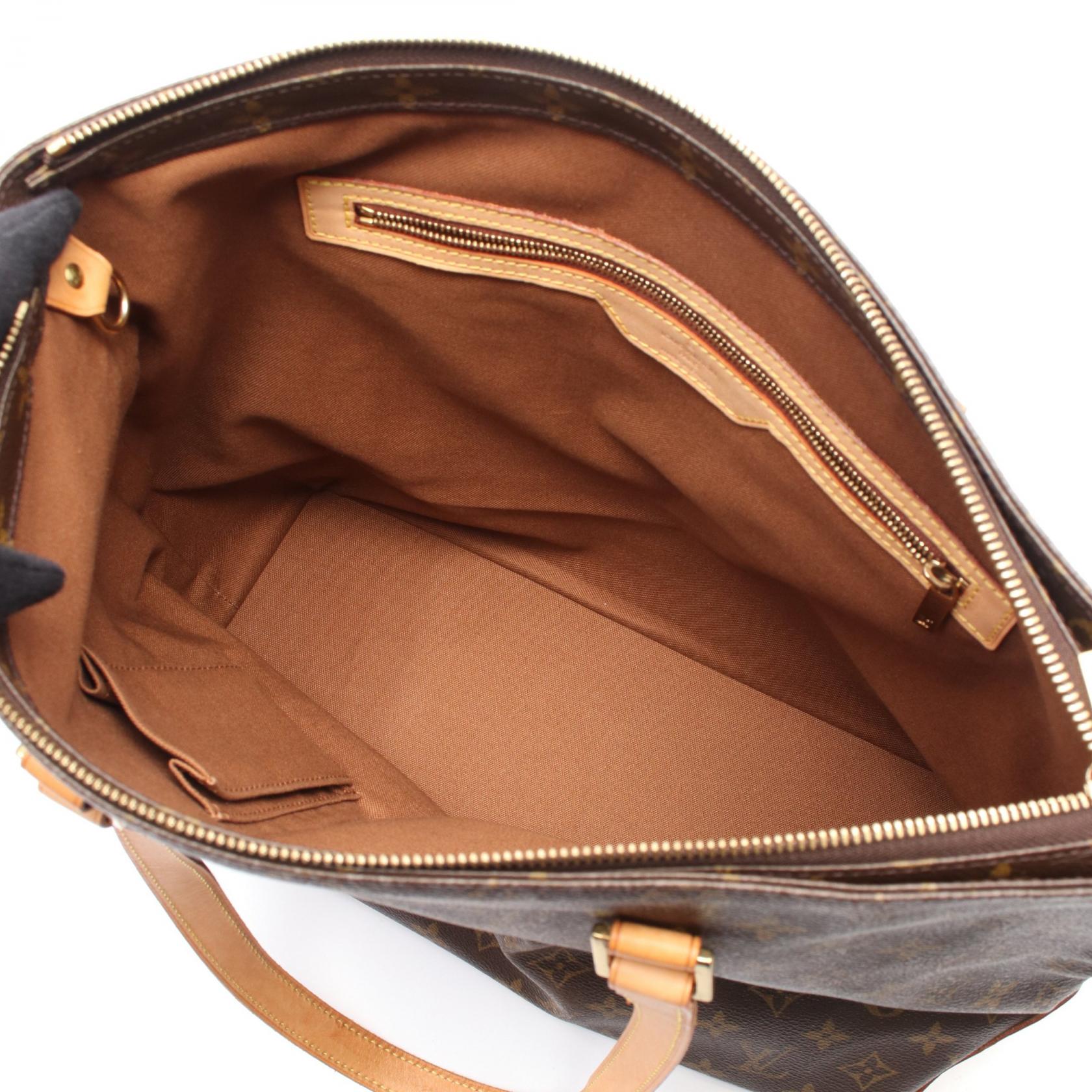 Louis Vuitton Cabas Mezzo Monogram Coated Canvas Tote Bag