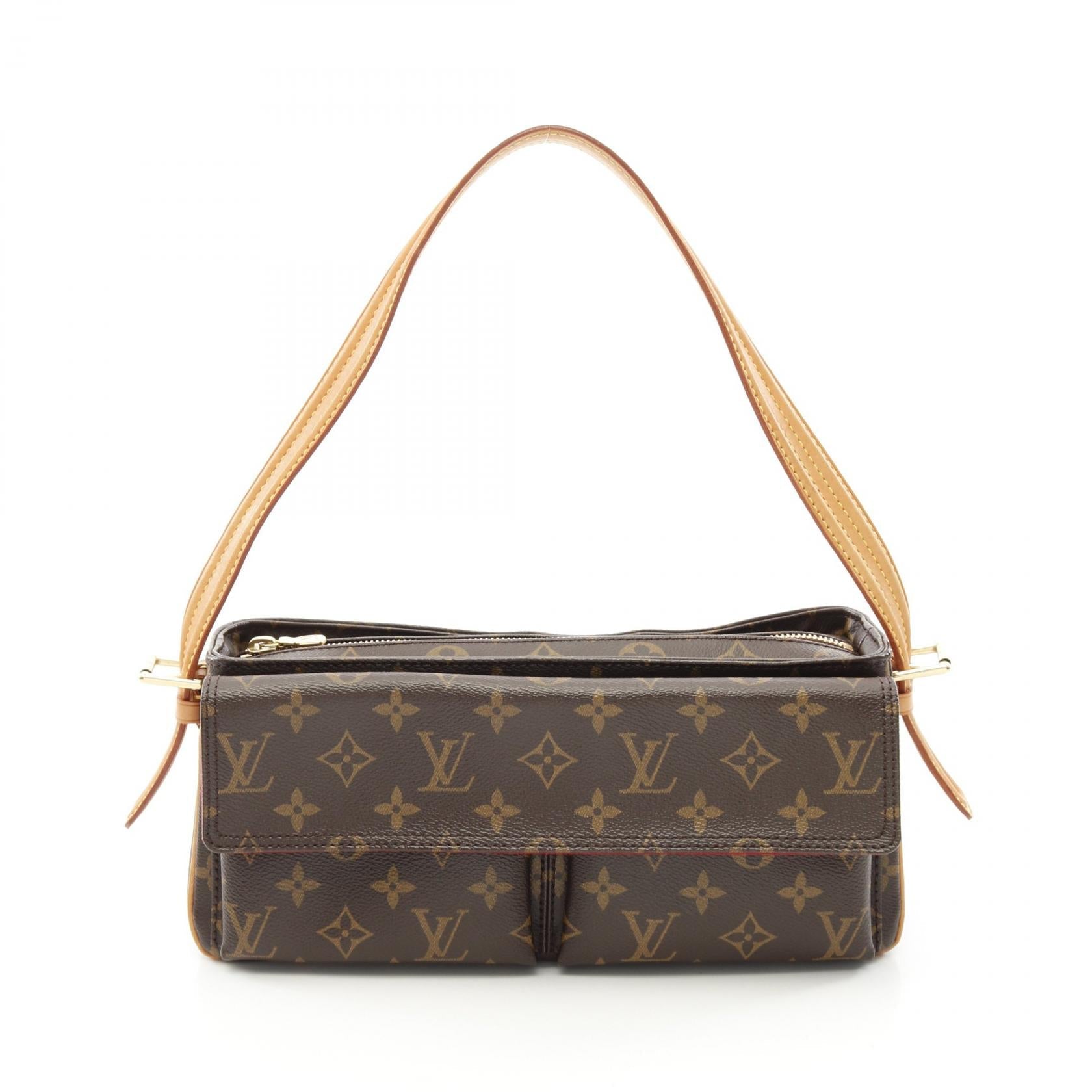 Louis Vuitton Vivasite MM Monogram Coated Canvas Shoulder Bag