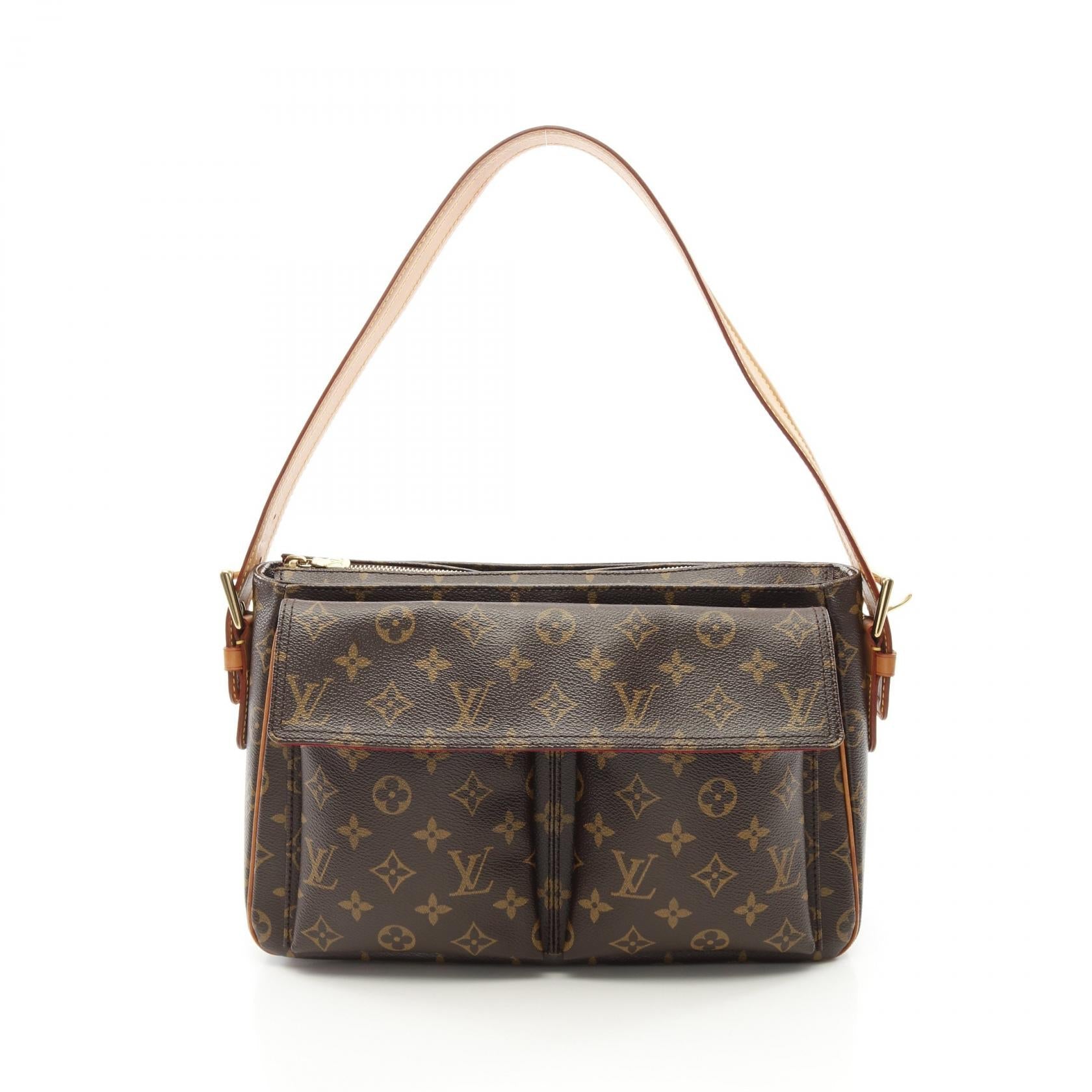 Louis Vuitton Vivasite GM Monogram Coated Canvas Shoulder Bag