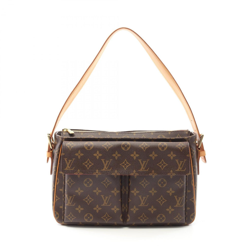 Louis Vuitton Vivasite GM Monogram Coated Canvas Shoulder Bag