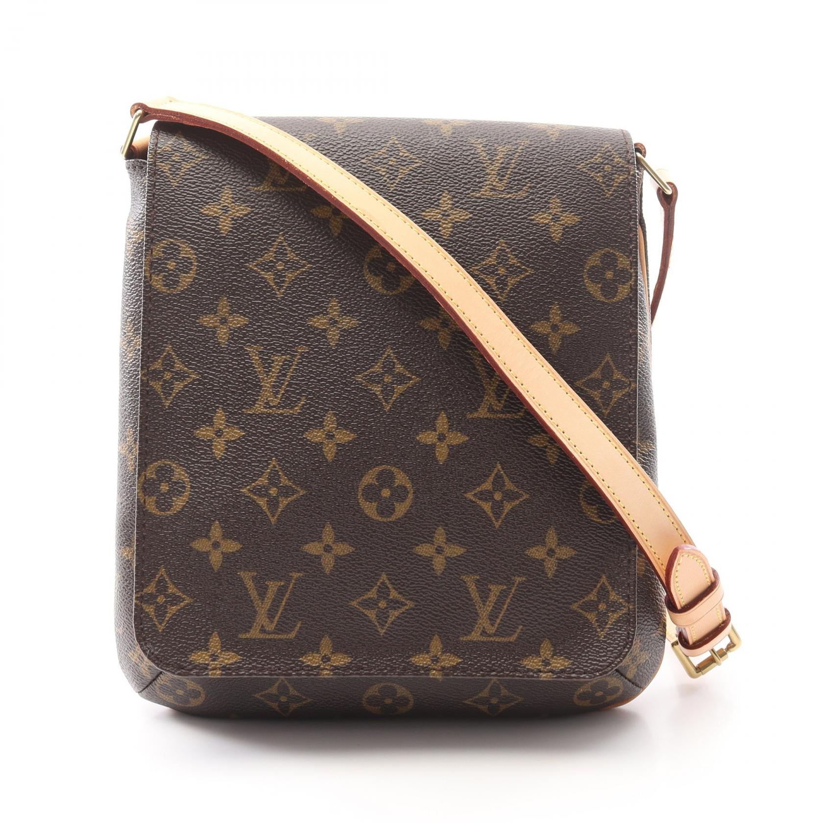 Louis Vuitton Musette Salsa Monogram Coated Canvas Shoulder Bag