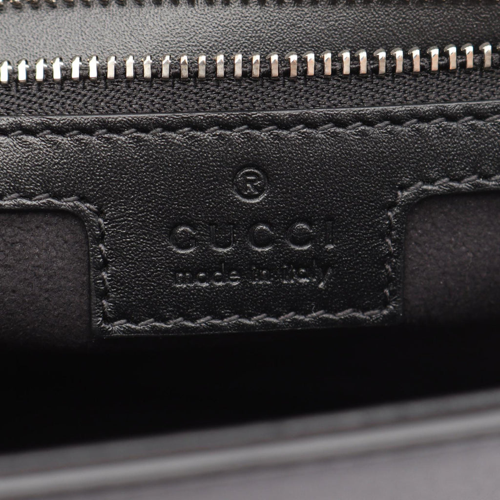 Gucci Petit GG Leather Shoulder Bag