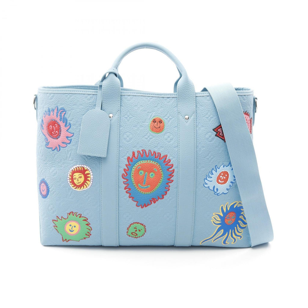 Louis Vuitton LOUIS VUITTON × yayoi kusama Monogram Taurillon 2way tote bag