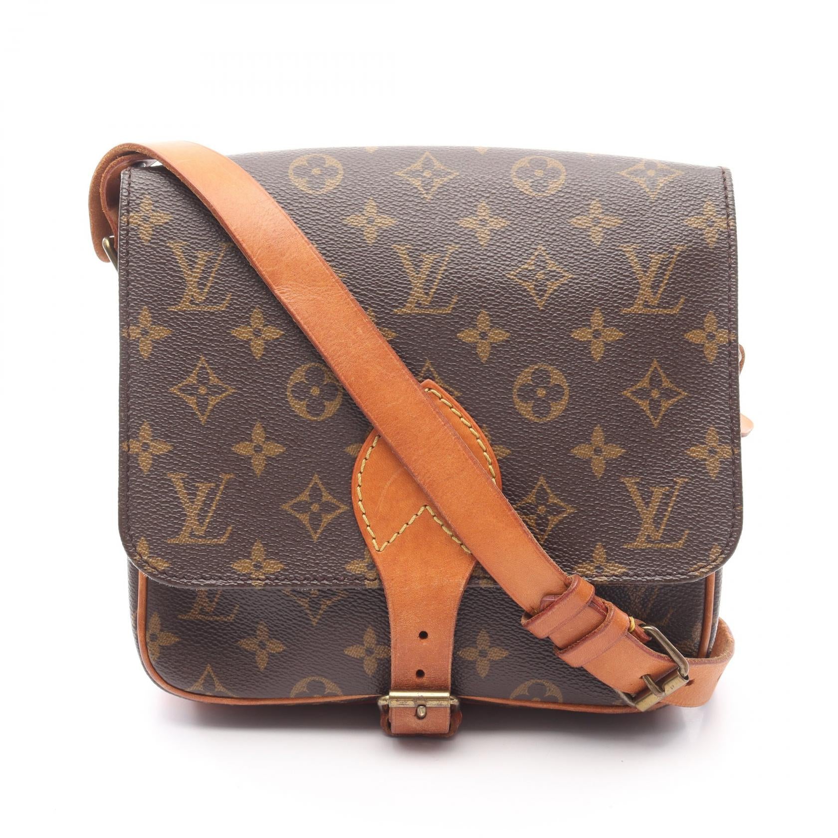 Louis Vuitton Cartouchiere MM Monogram Shoulder Bag