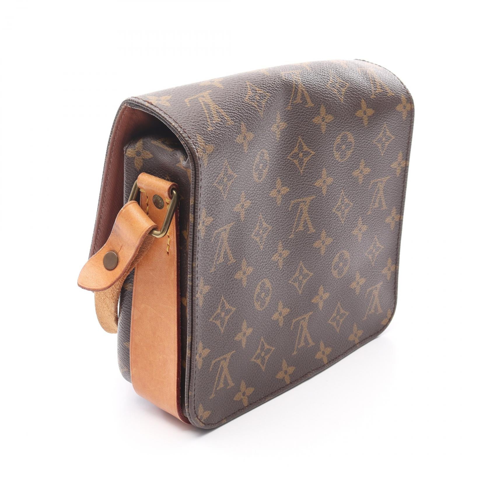 Louis Vuitton Cartouchiere MM Monogram Shoulder Bag