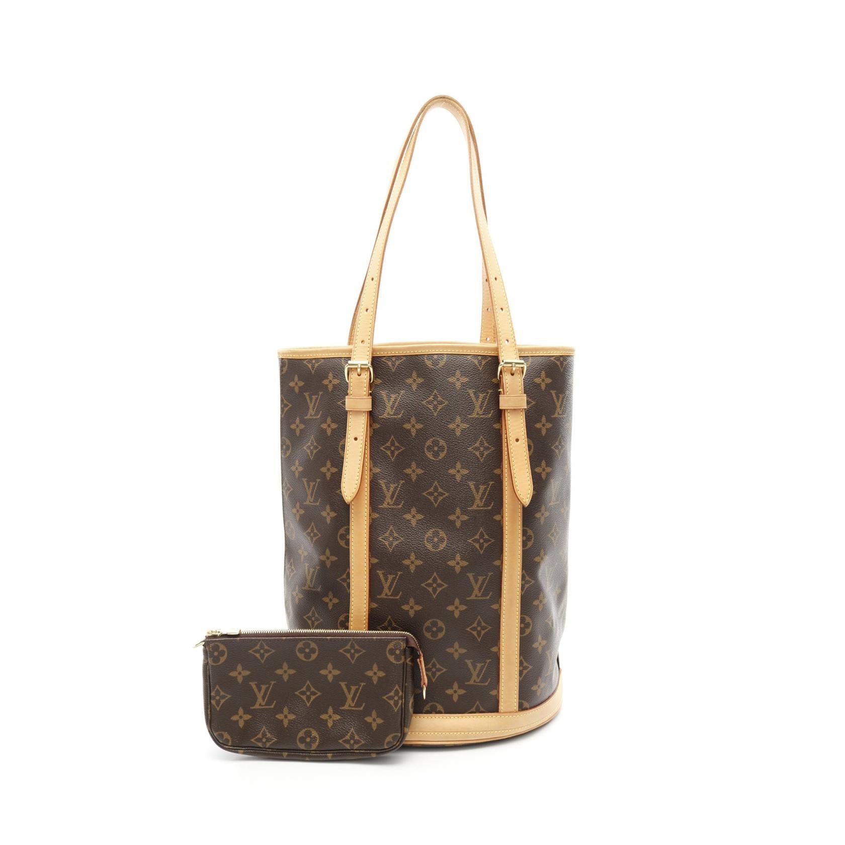Louis Vuitton Bucket GM Monogram Shoulder Bag