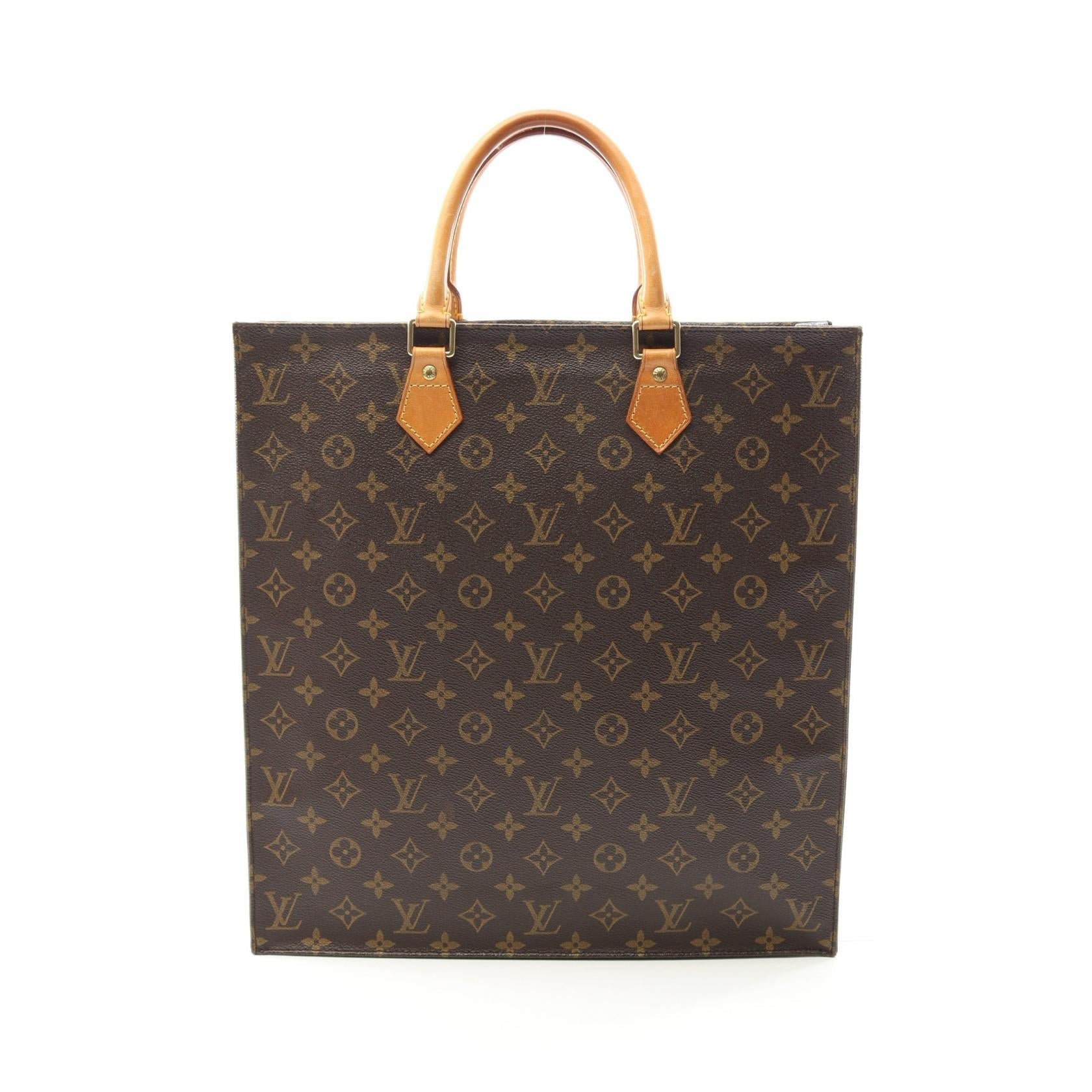 Louis Vuitton Sac Plat Monogram Tote Bag