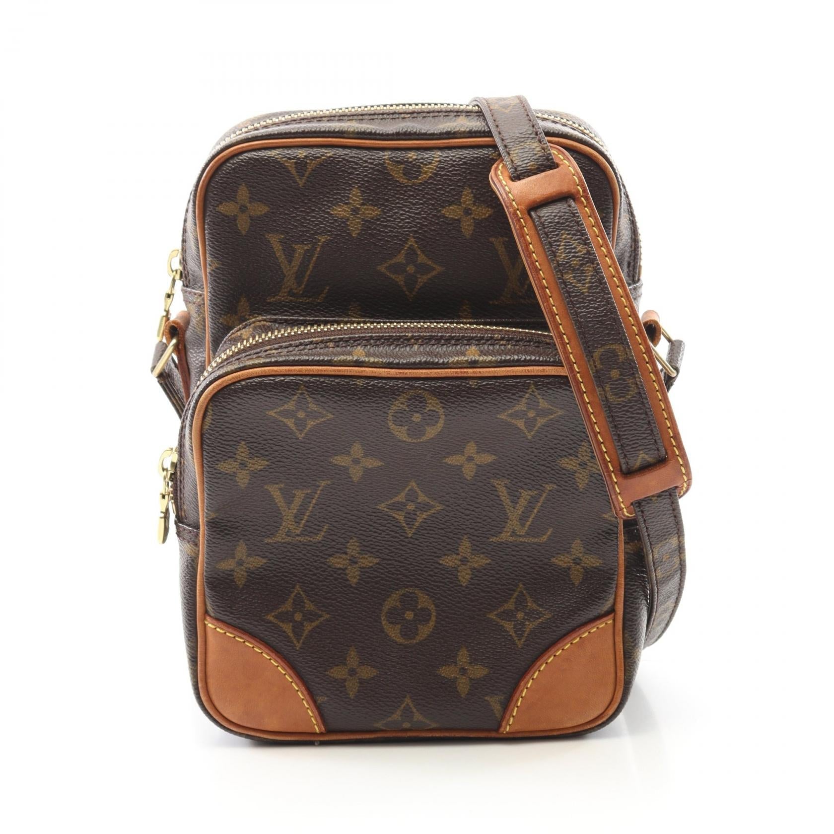 Louis Vuitton Amazon Monogram Coated Canvas Shoulder Bag