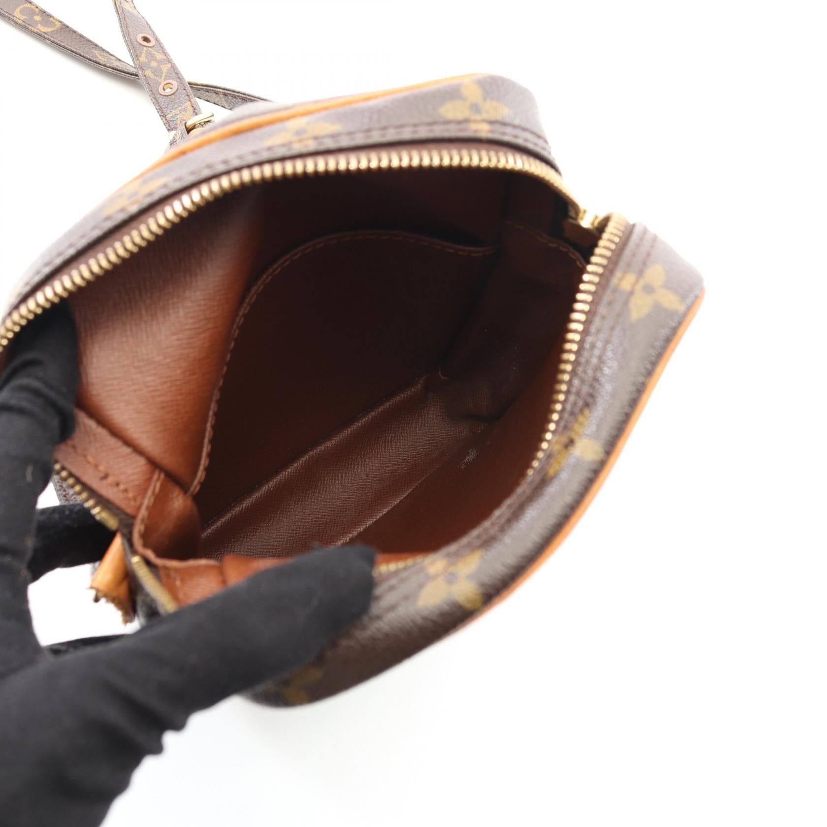 Louis Vuitton Danube Monogram Coated Canvas Shoulder Bag