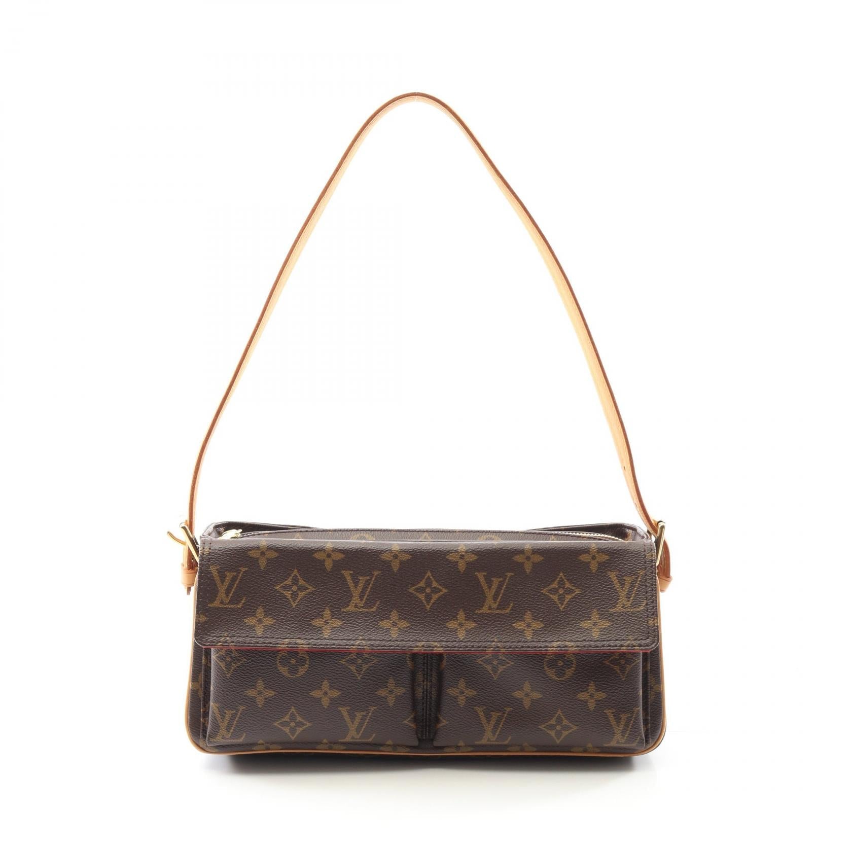 Louis Vuitton Vivasite MM Monogram Coated Canvas Shoulder Bag