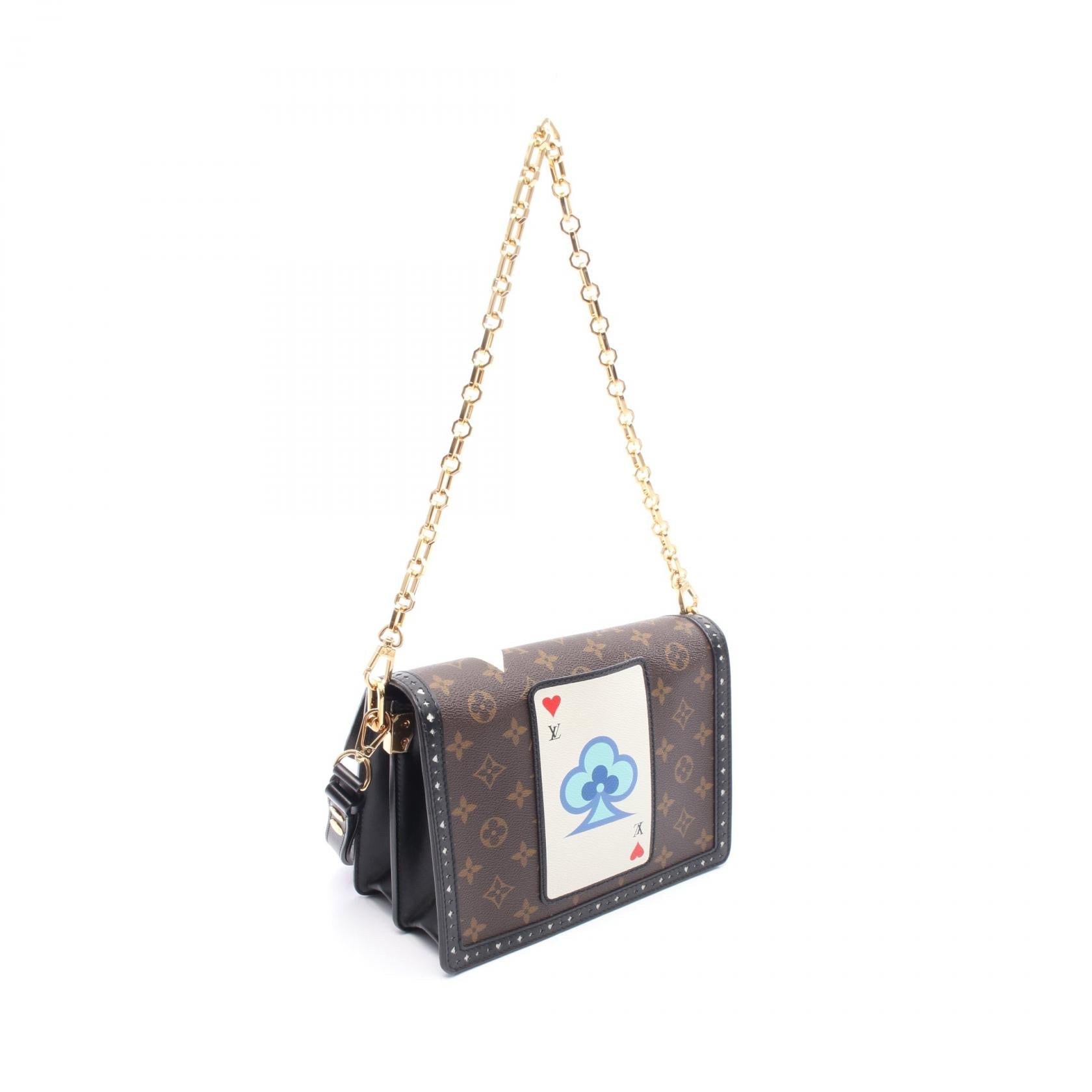 Louis Vuitton Dauphine MM Game On Monogram Coated Canvas Shoulder Bag