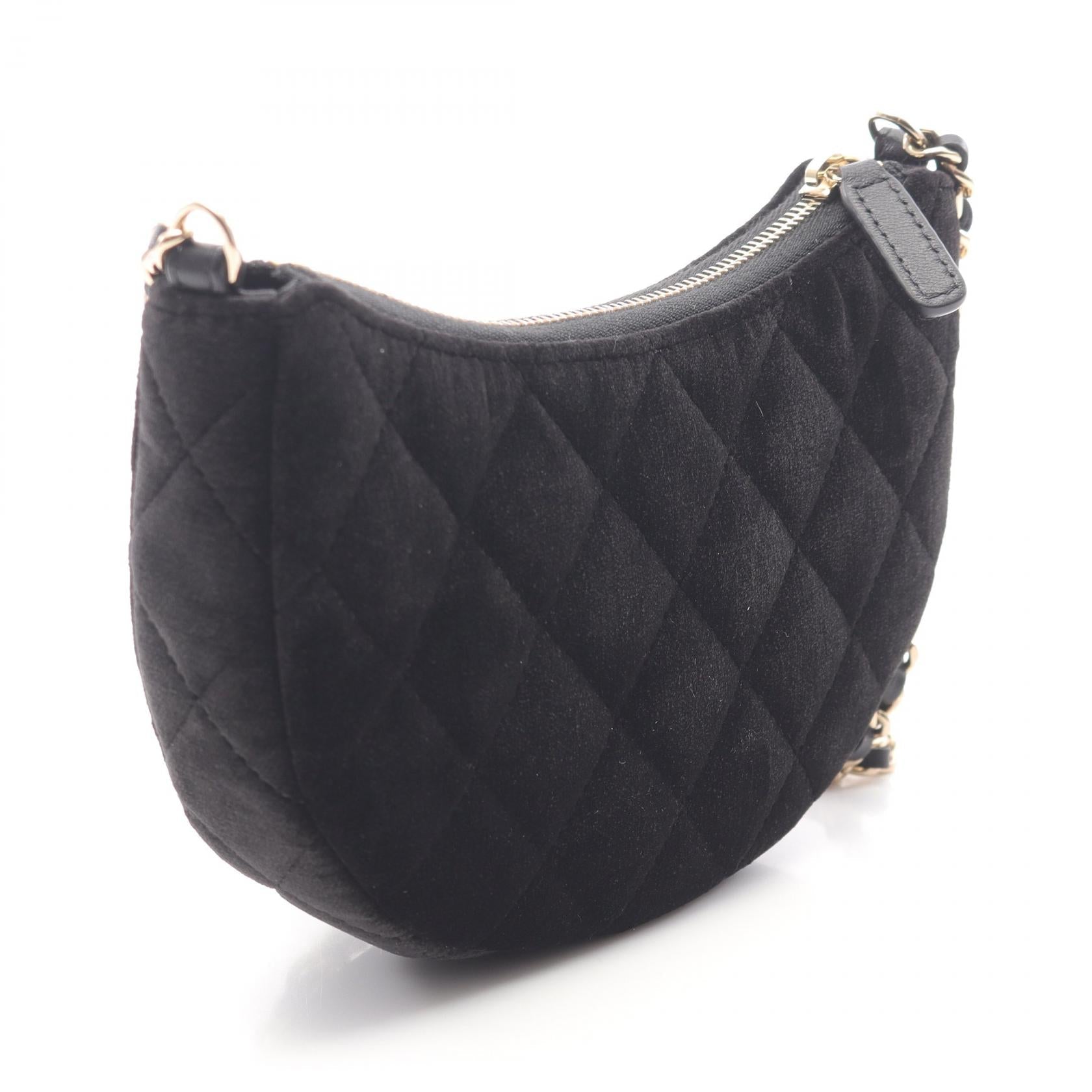 Chanel Mini Matelasse Fabric Shoulder Bag