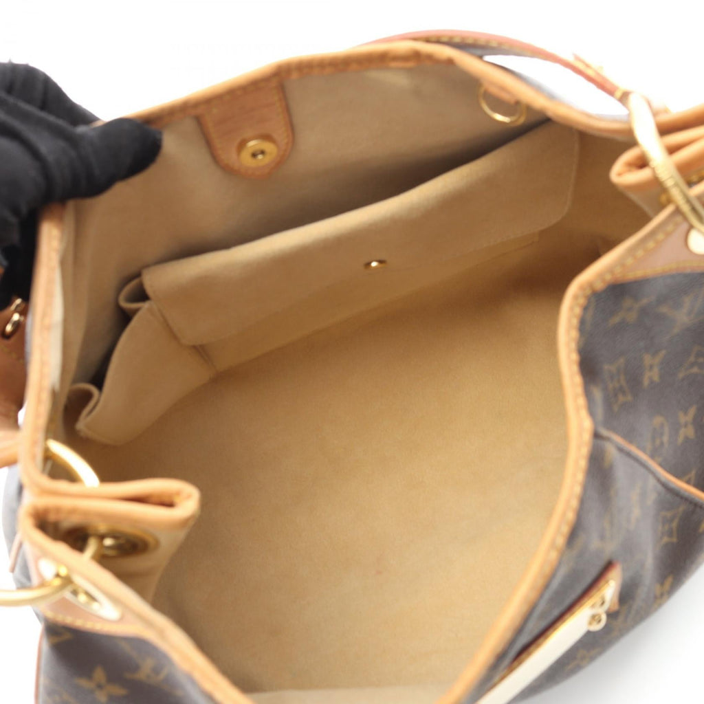 Louis Vuitton Galliera PM Monogram Coated Canvas Shoulder Bag