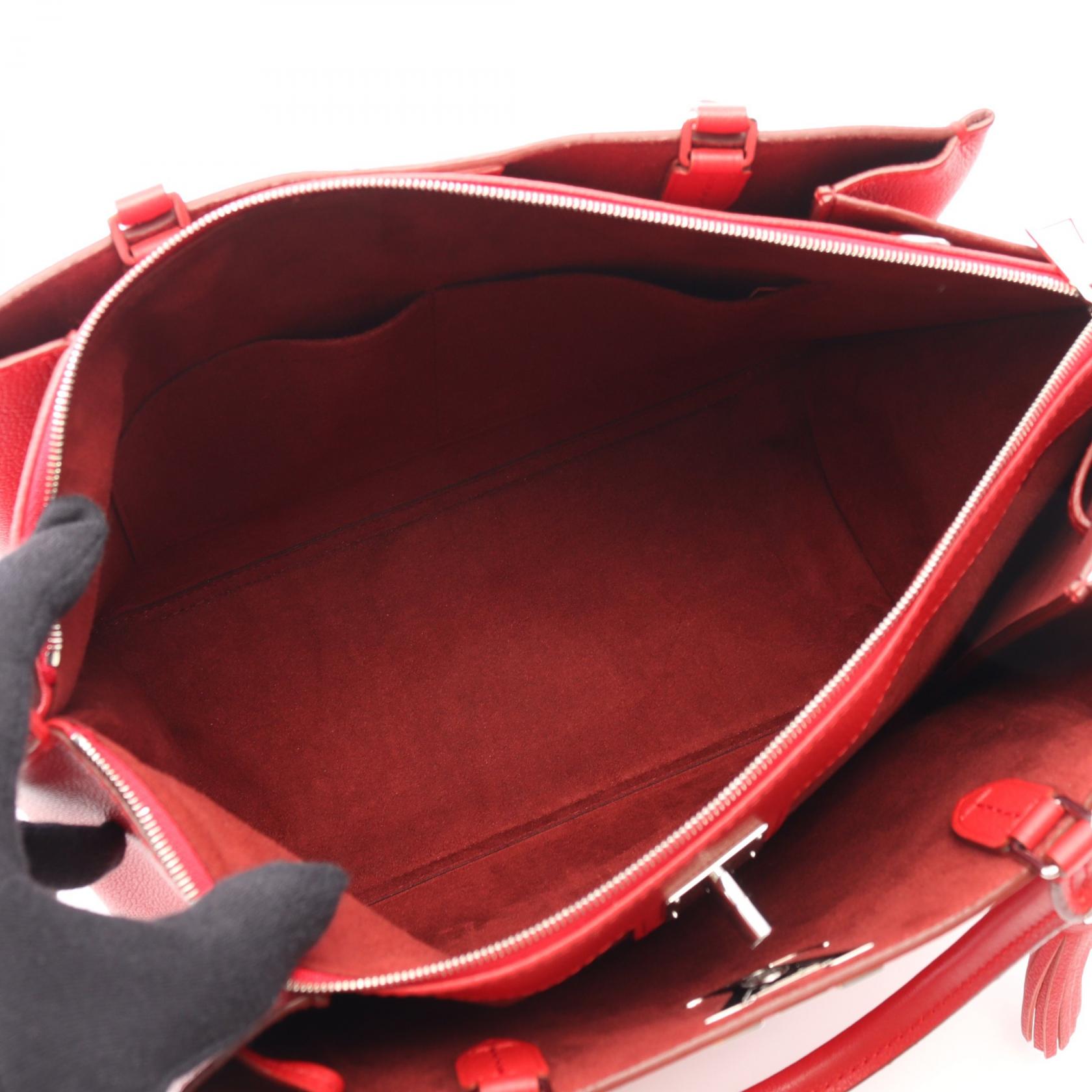 Louis Vuitton Lockmeet Leather Tote Bag