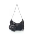 Prada Re-Edition 2006 Nylon Saffiano Leather Shoulder Bag