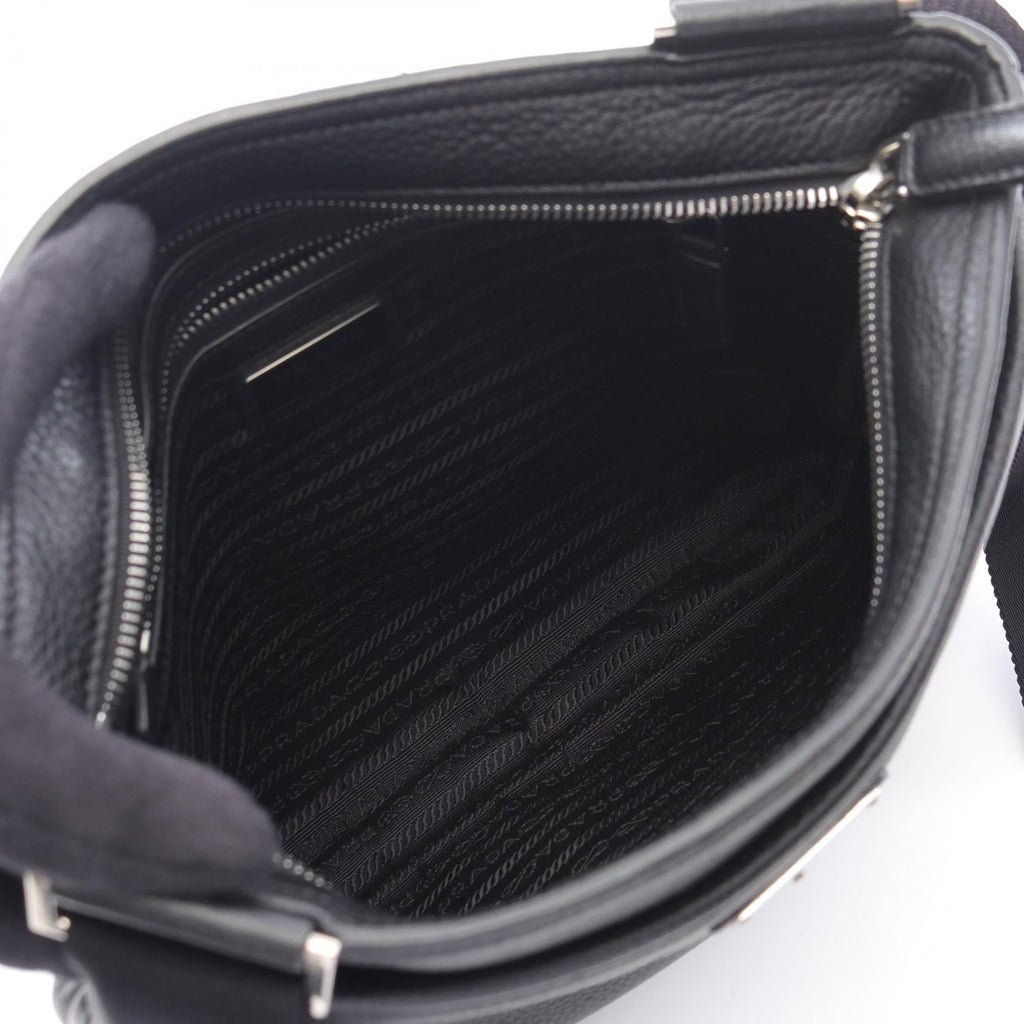 Prada VITTELO CITY Leather Shoulder Bag