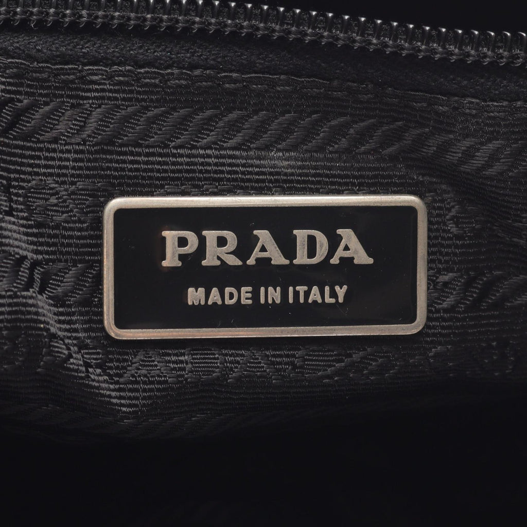 Prada Re-Nylon Saffiano Leather Shoulder Bag
