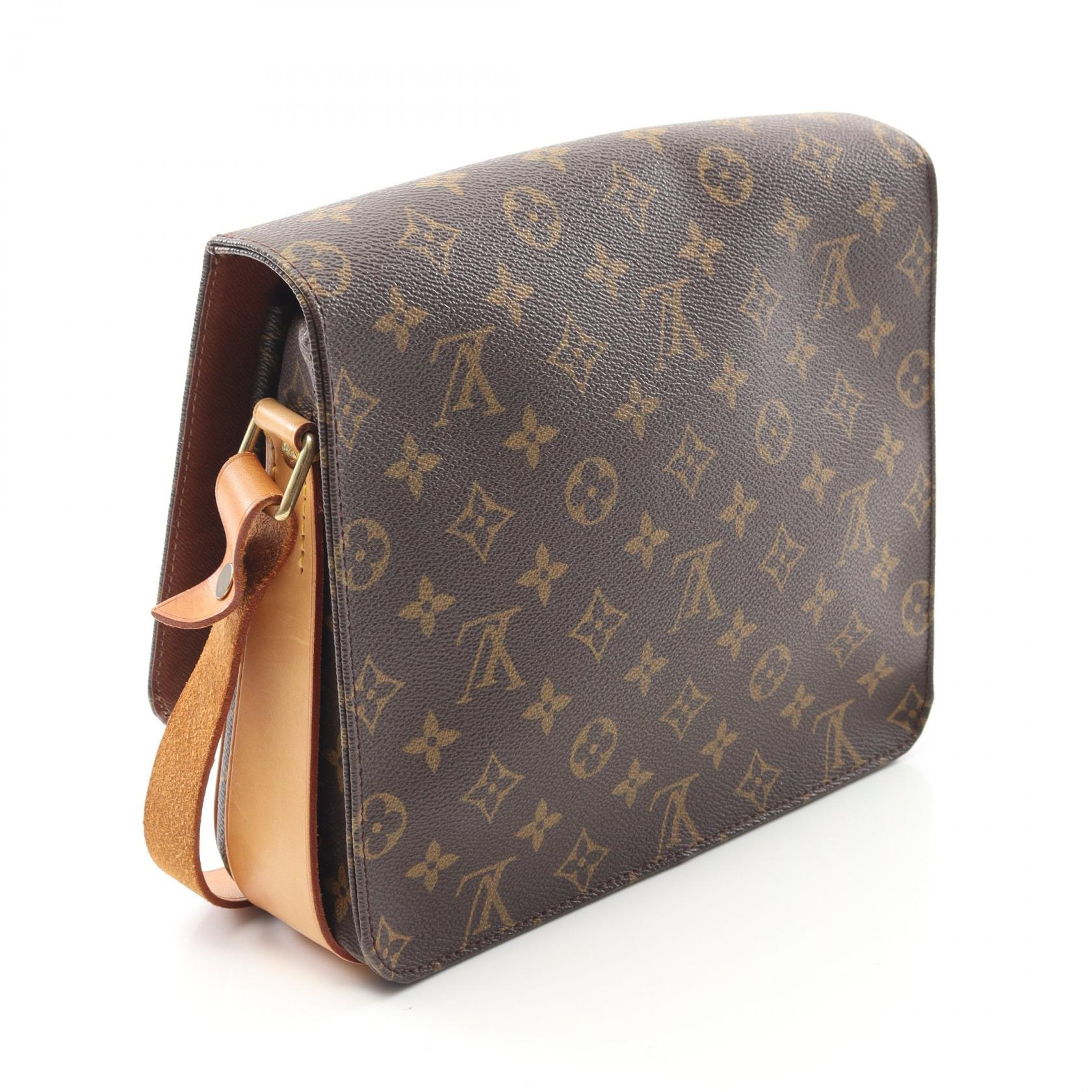 Louis Vuitton Cartouchiere GM Monogram Shoulder Bag