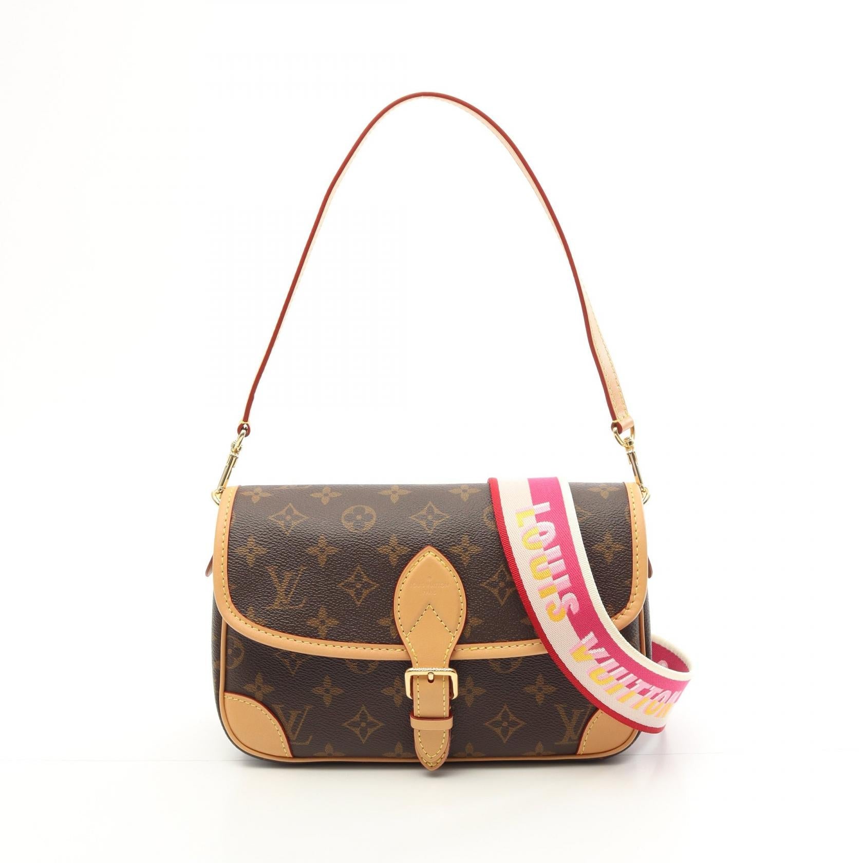 Louis Vuitton Diane NM PM Monogram Coated Canvas Shoulder Bag