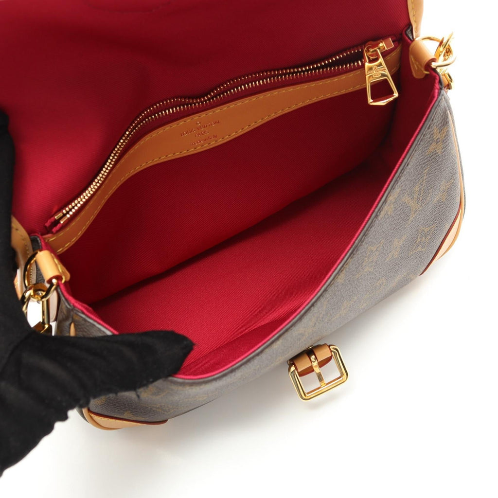 Louis Vuitton Diane NM PM Monogram Coated Canvas Shoulder Bag