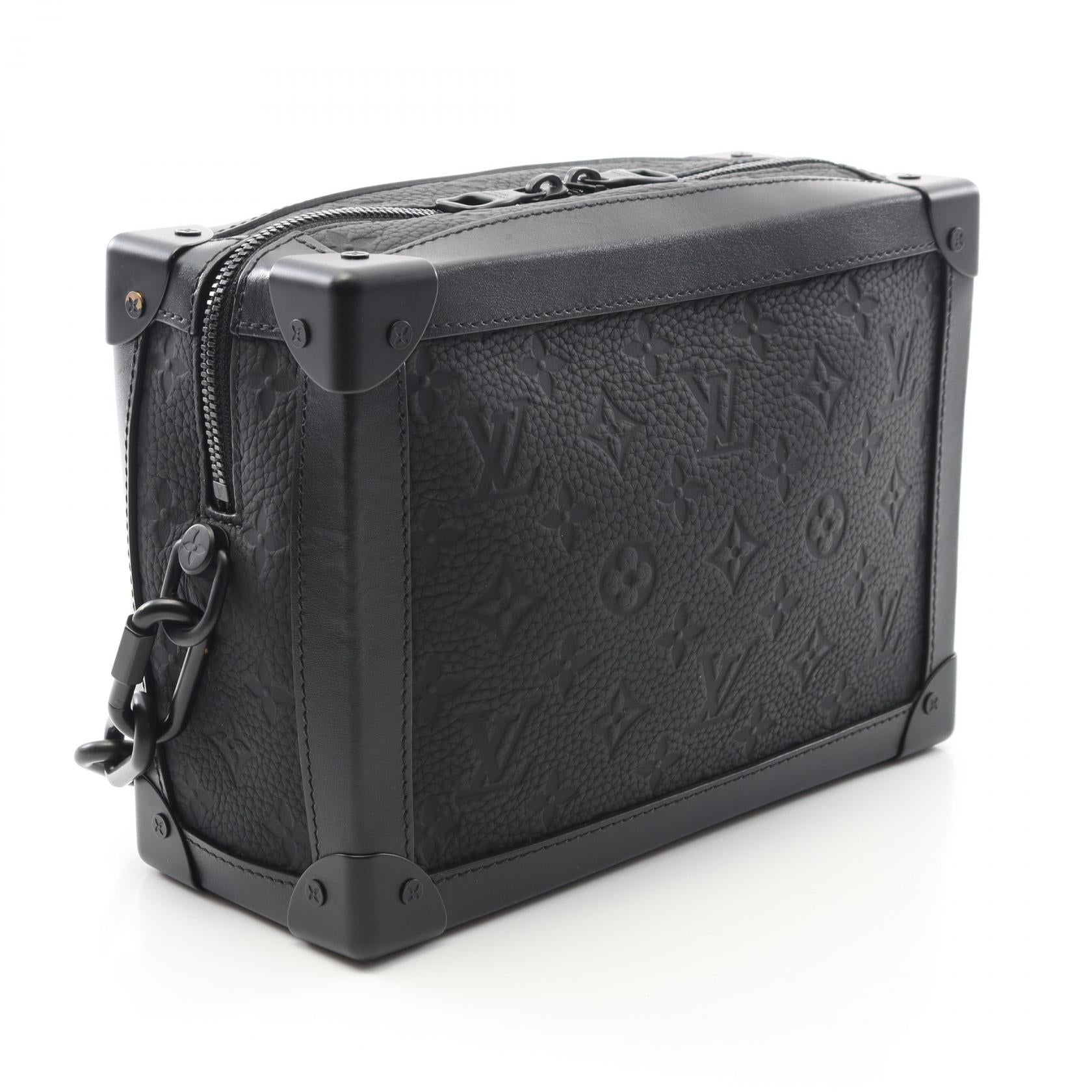 Louis Vuitton Soft Trunk Monogram Taurillon Shoulder Bag