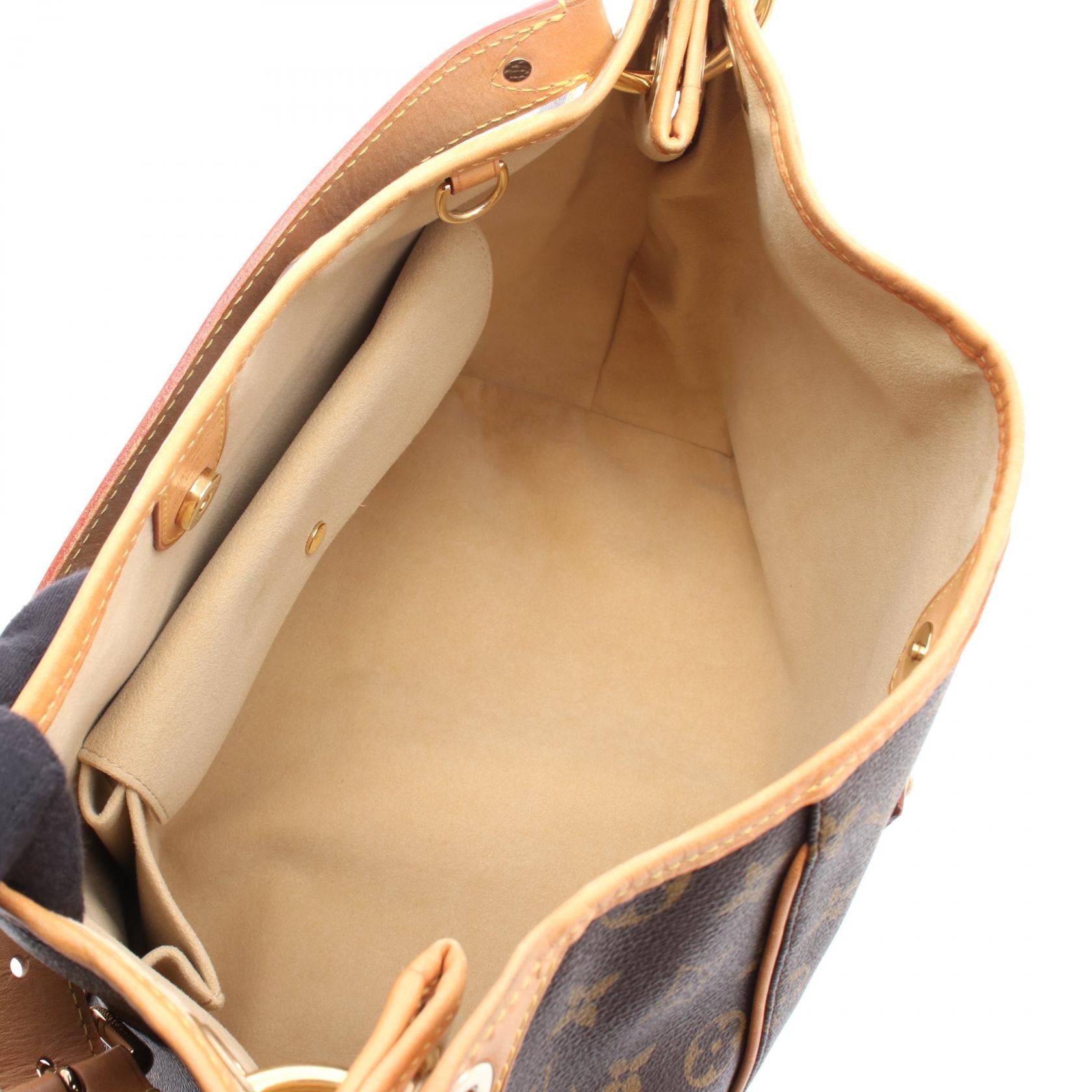 Louis Vuitton Galliera PM Monogram Coated Canvas Shoulder Bag