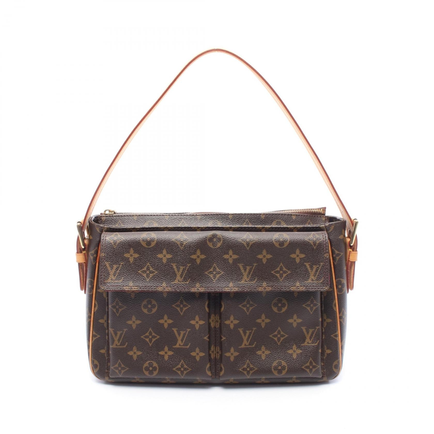 Louis Vuitton Vivasite GM Monogram Coated Canvas Shoulder Bag