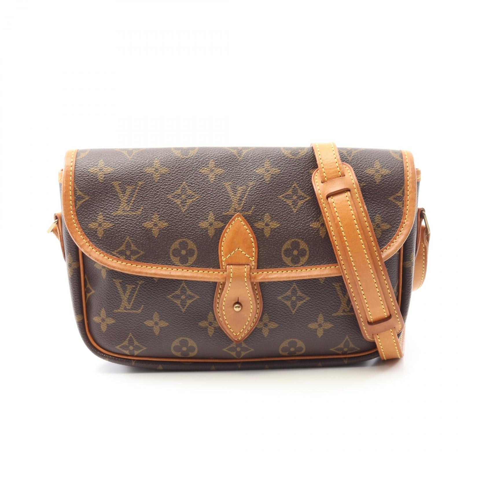 Louis Vuitton Gibeciere PM Monogram Shoulder Bag
