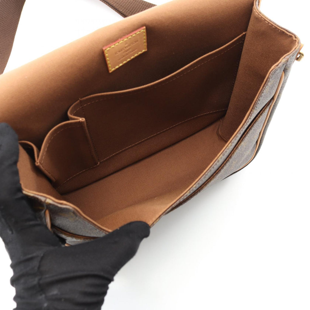 Louis Vuitton Bosphore Messenger PM Monogram Shoulder Bag