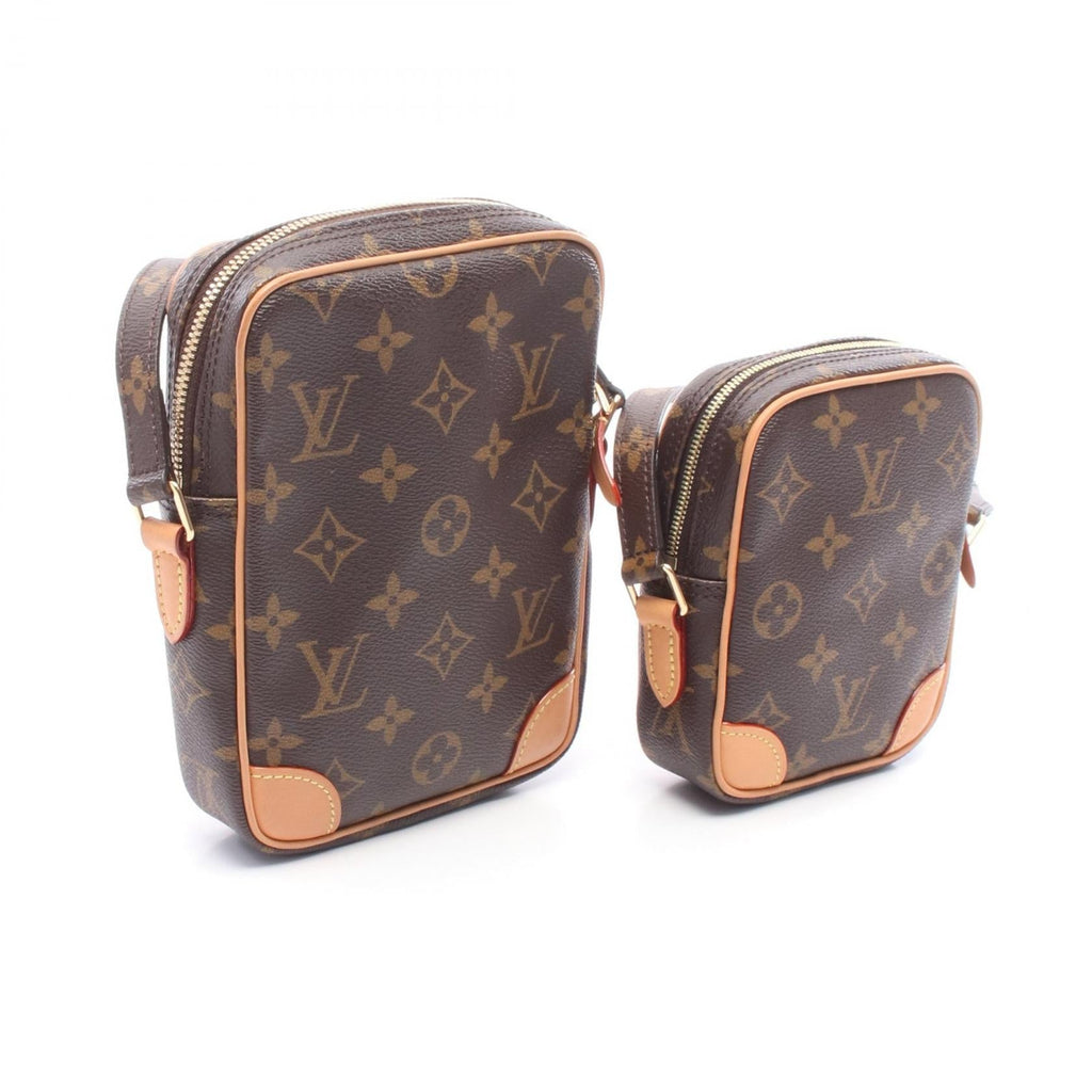 Louis Vuitton Paname Set PVC Coated Canvas Leather Shoulder Bag